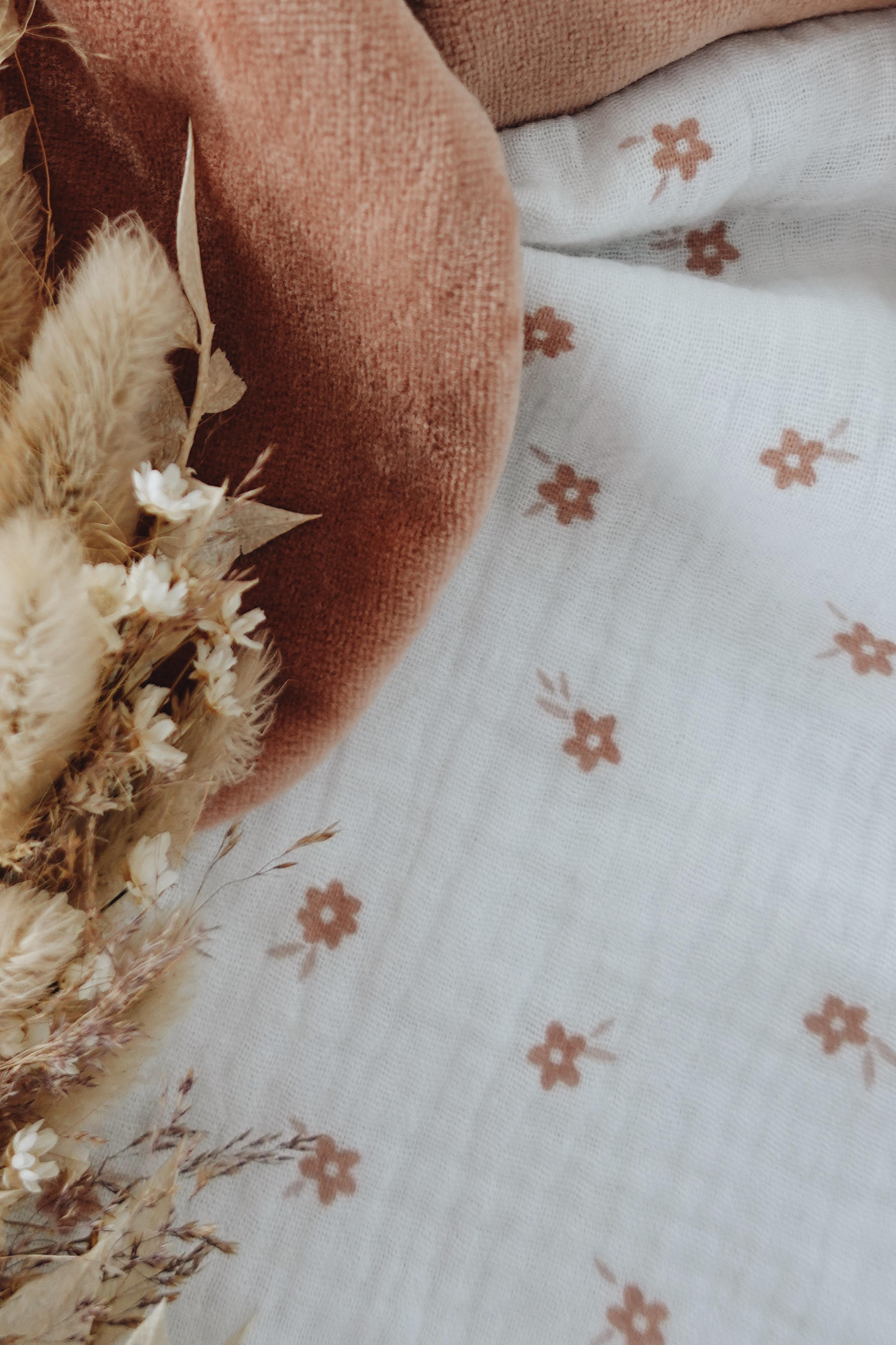 PROTOTYPE - Doudou Mousseline Ditsy Flowers