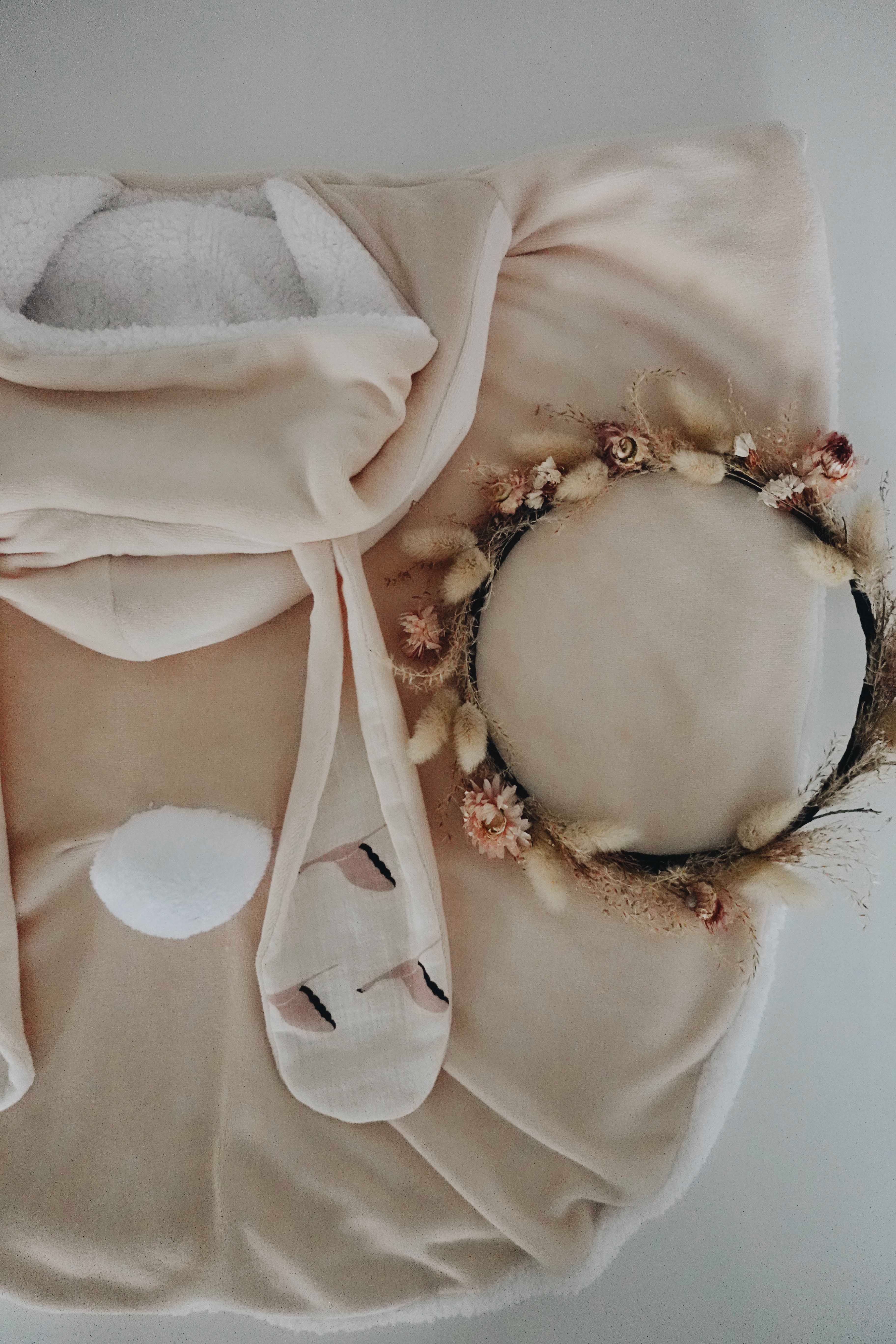 Poncho - Flamands Rose