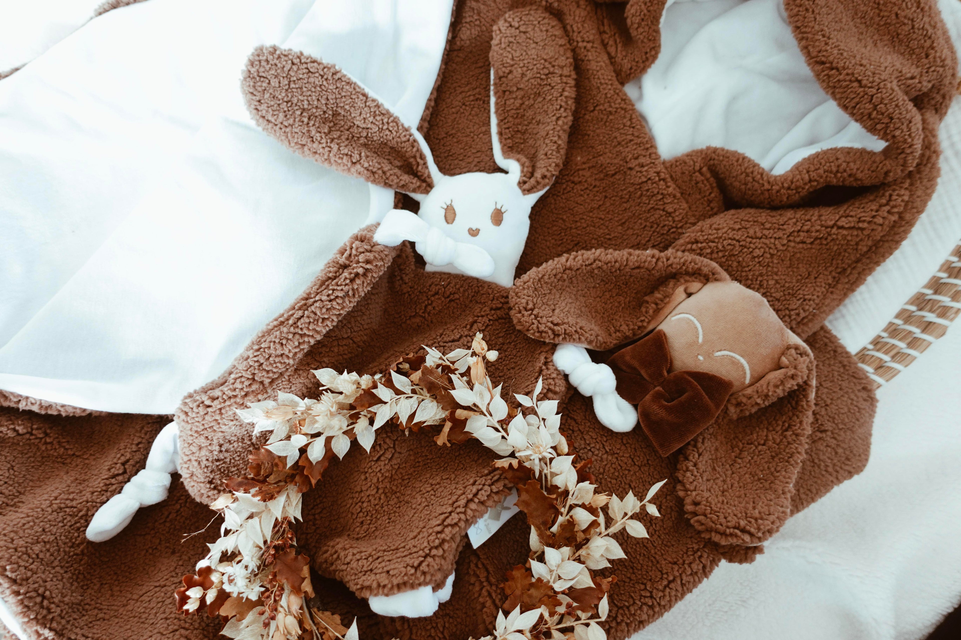 Poncho Pure - Moumoute épaisse Chocolat