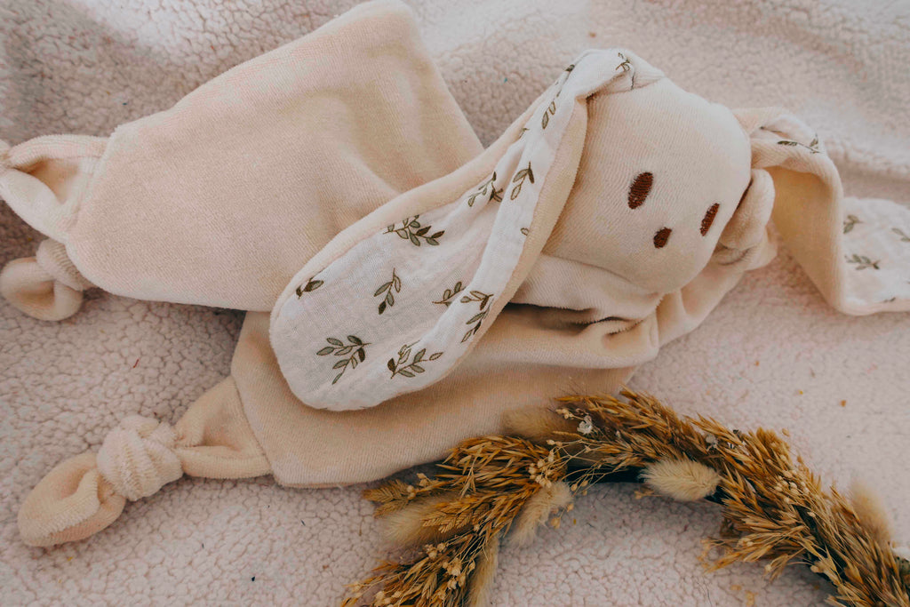 Doudou Velours Câlin Noeuds - Petit Feuillage