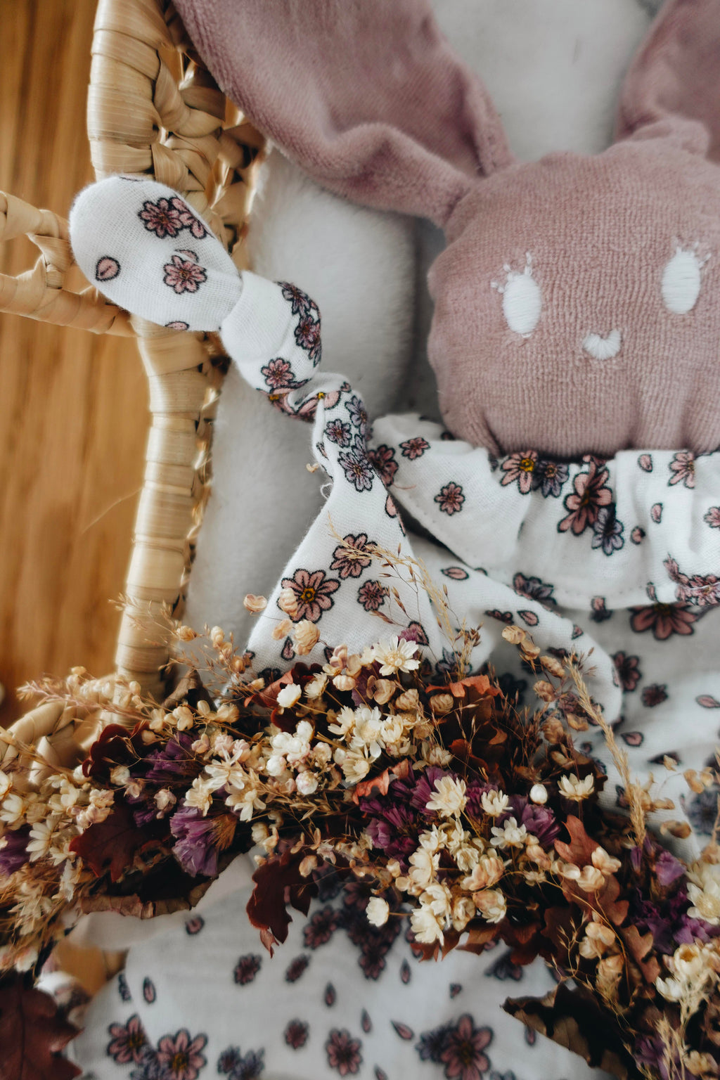 PROTOTYPE - Doudou Mousseline Flower Leaves