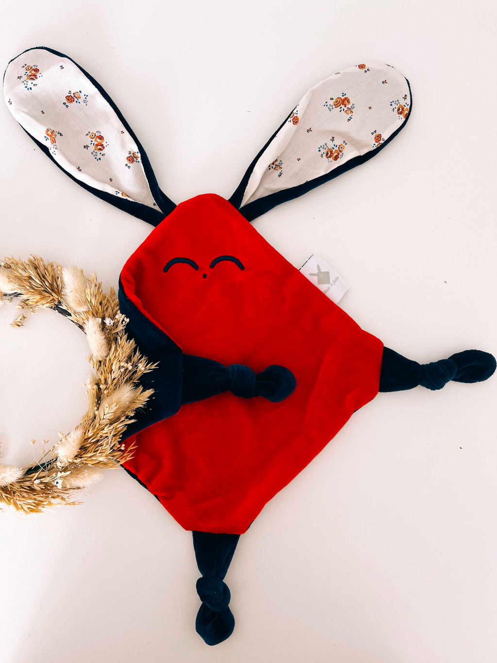 Doudou Velours Mini Noeuds - Paulinette