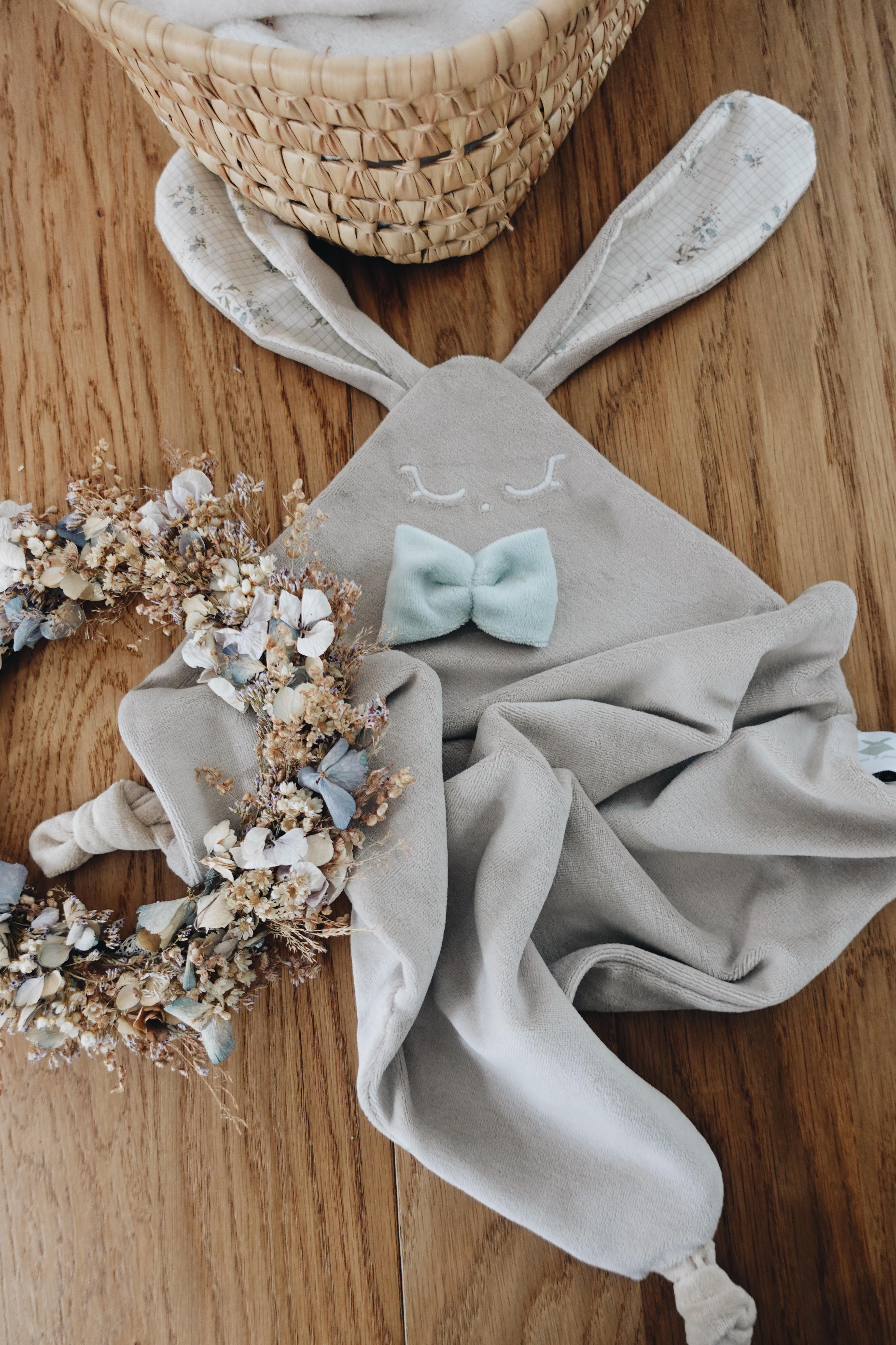 PROTOTYPE - Doudou Velours Cocooning Noeuds - Bristol