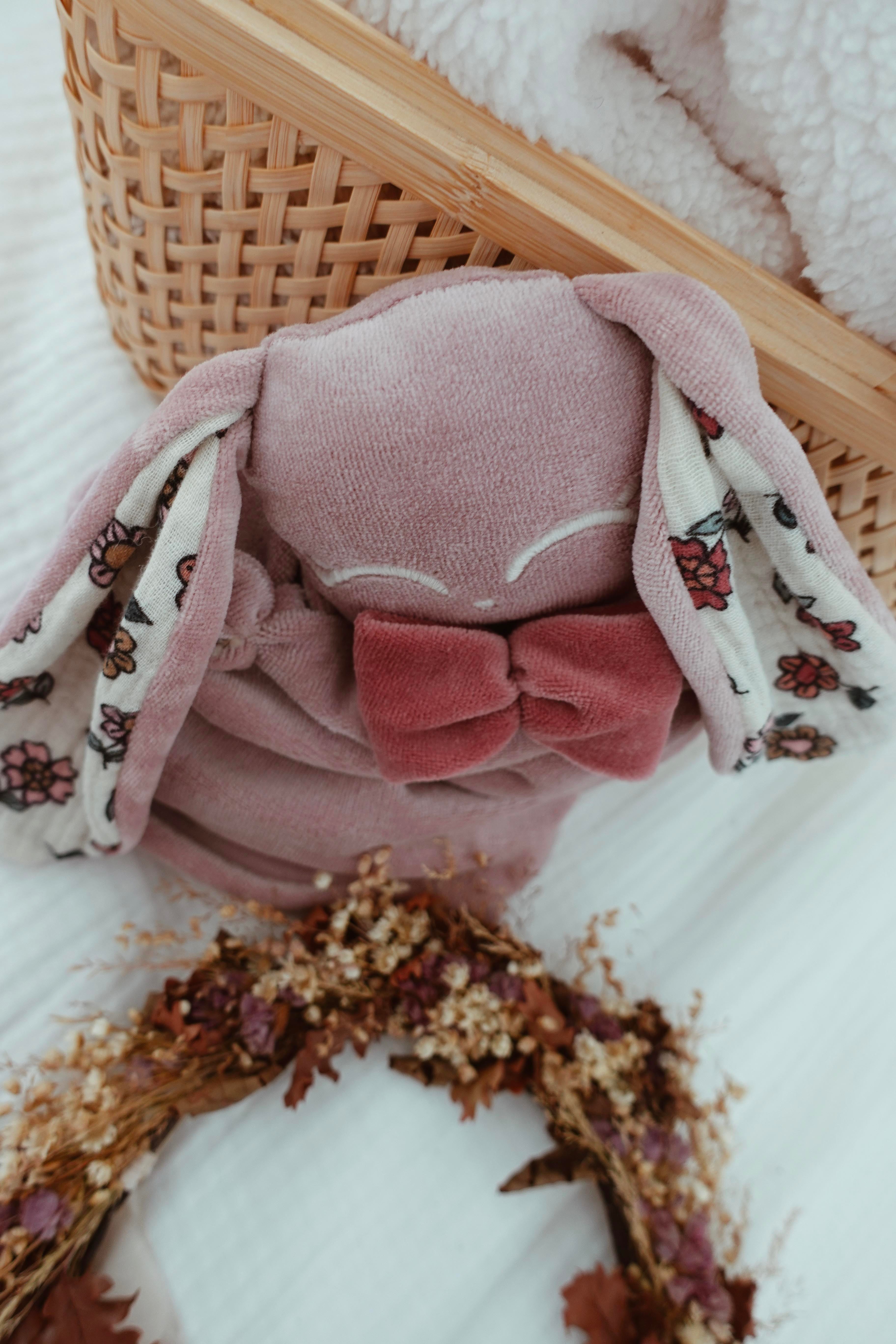 Bouillotte noyaux de cerise Velours - Vintage Floral