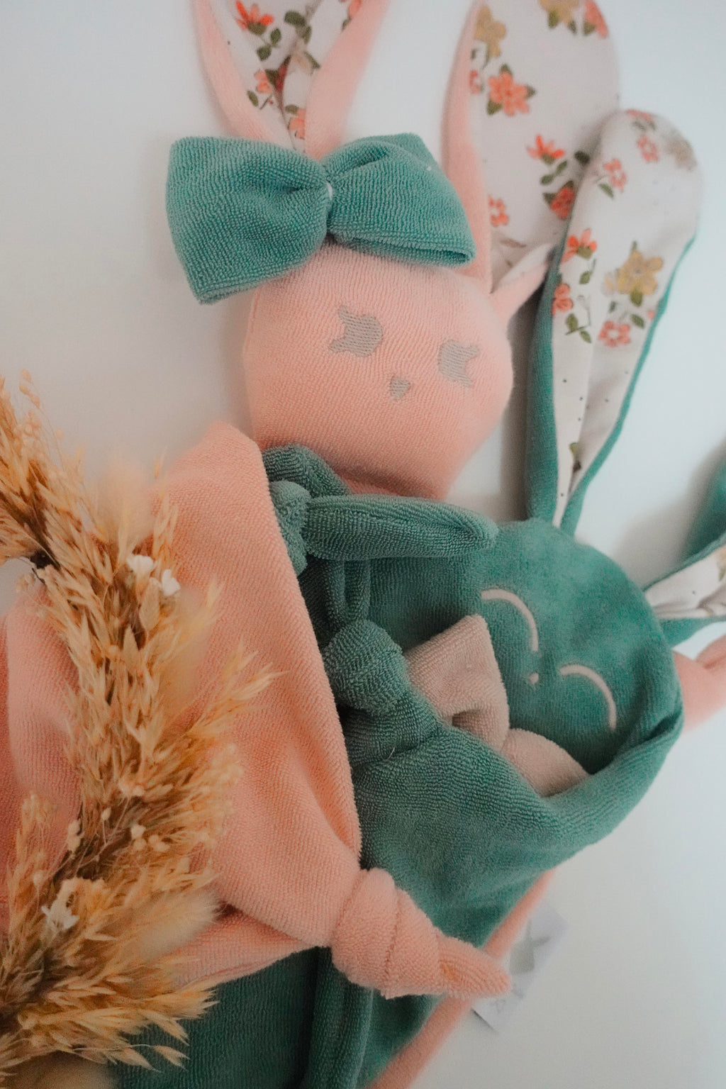Doudou Eponge Mini Noeuds - Oisillons