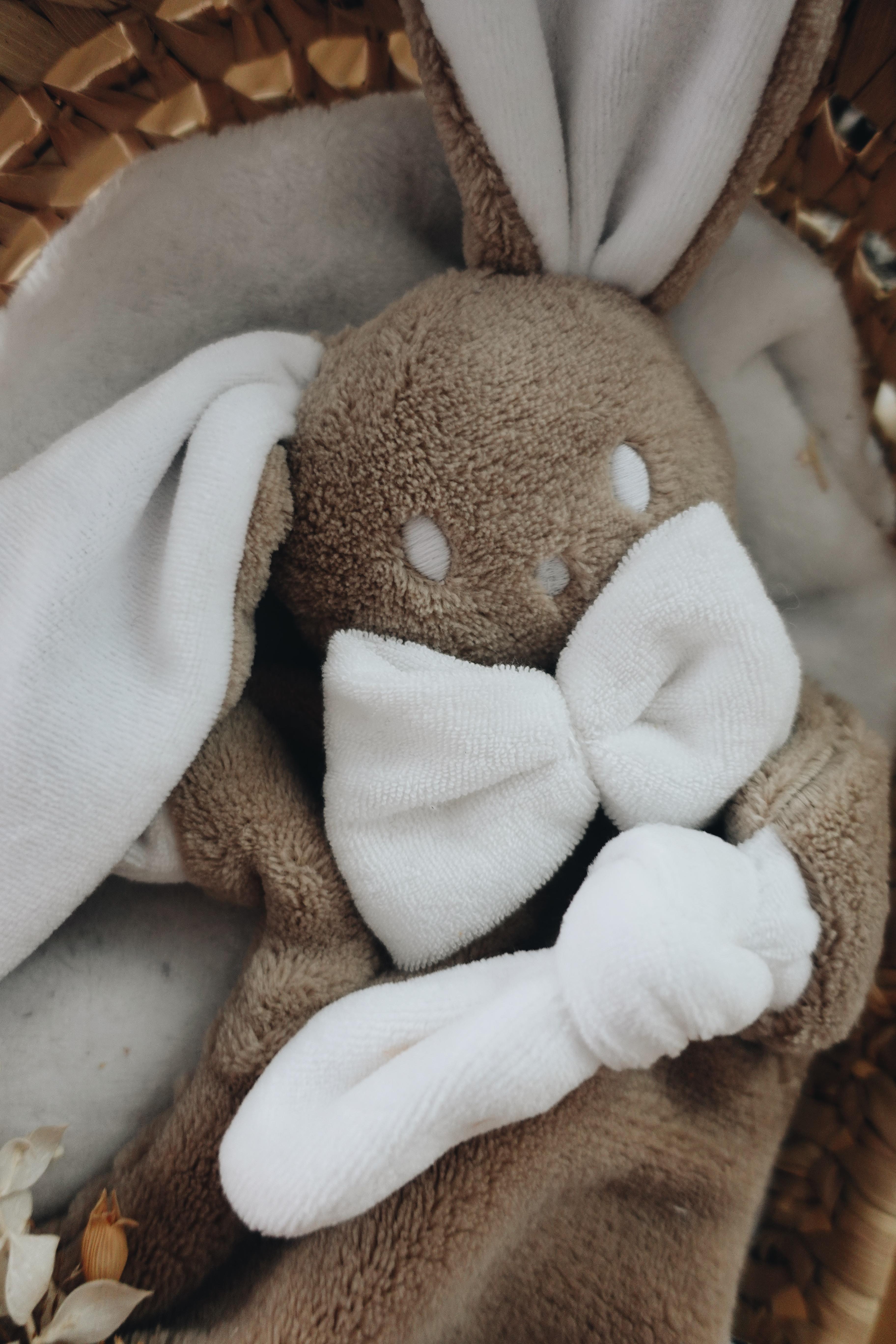 Doudou Toudoux Blanc/Sable