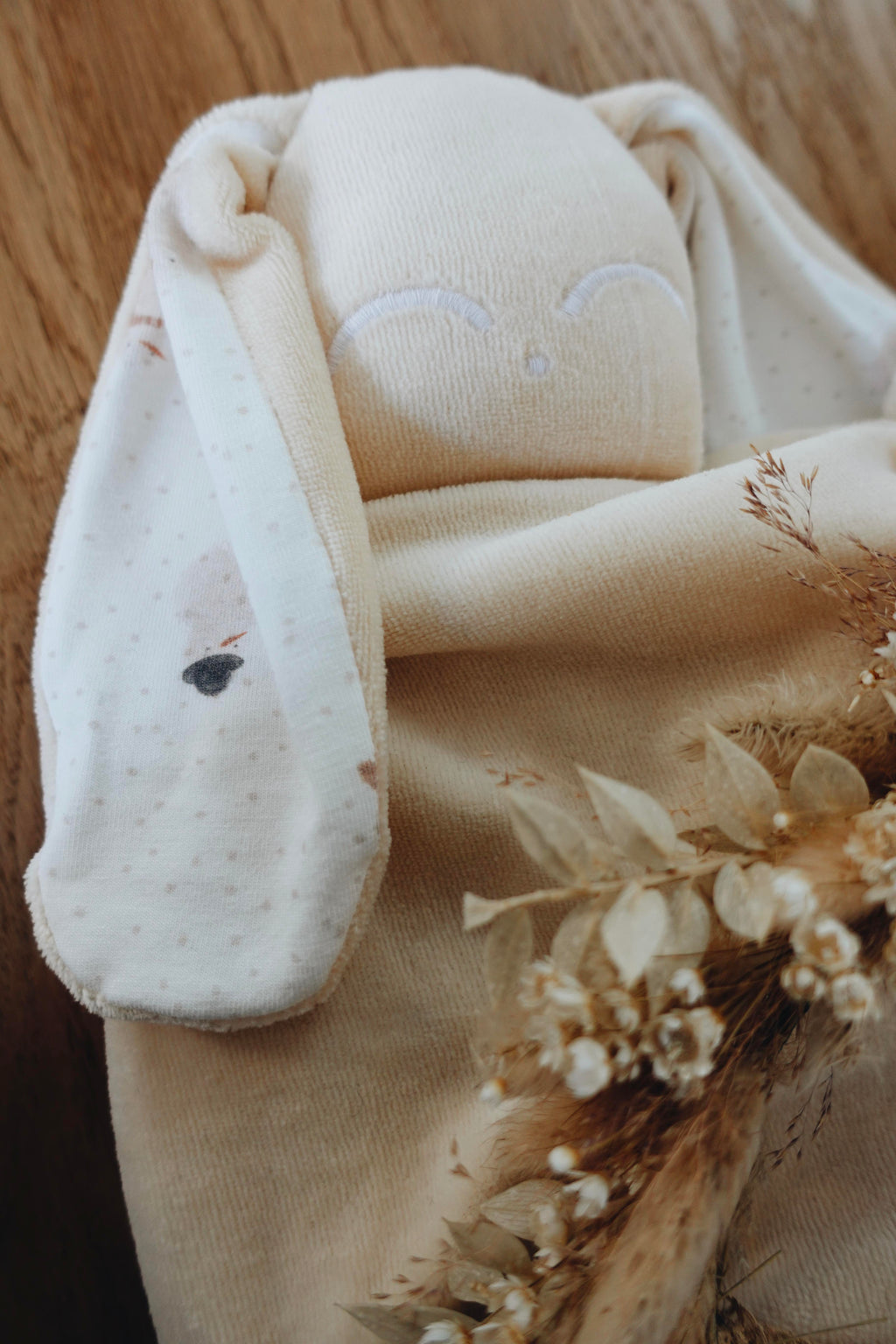 PROTOTYPE - Bouillotte noyaux de cerise Velours - Snowman
