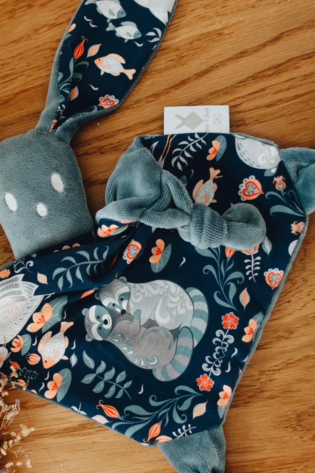 PROTOTYPE - Doudou Velours Chouchou - Lac Magique