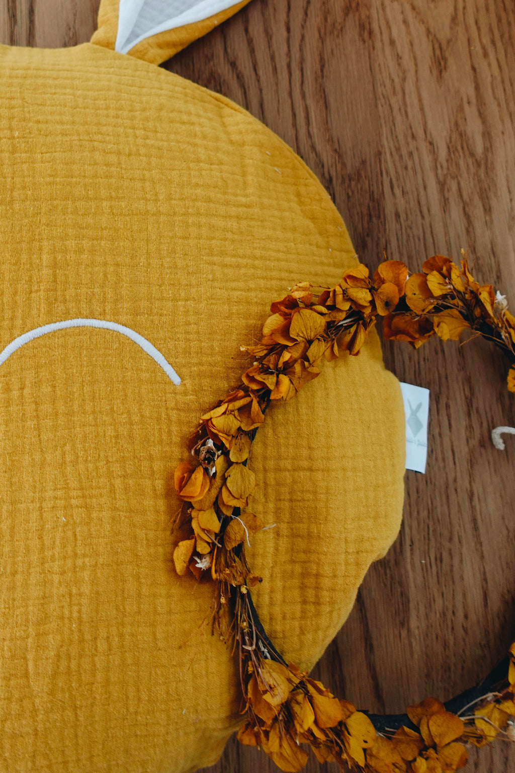 Petit Coussin Lange - Yellow Daisies