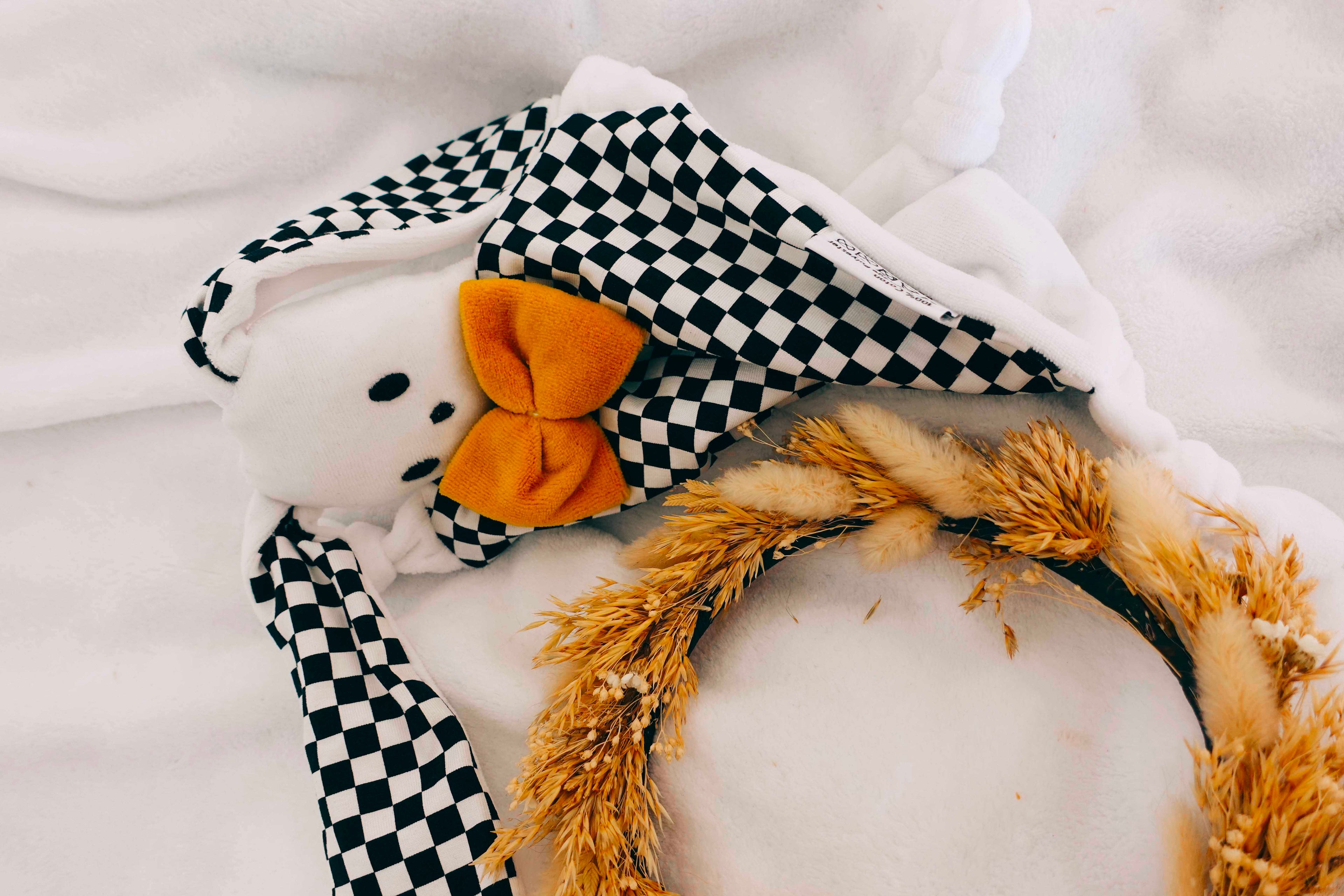 Doudou Velours Chouchou – Chessboard