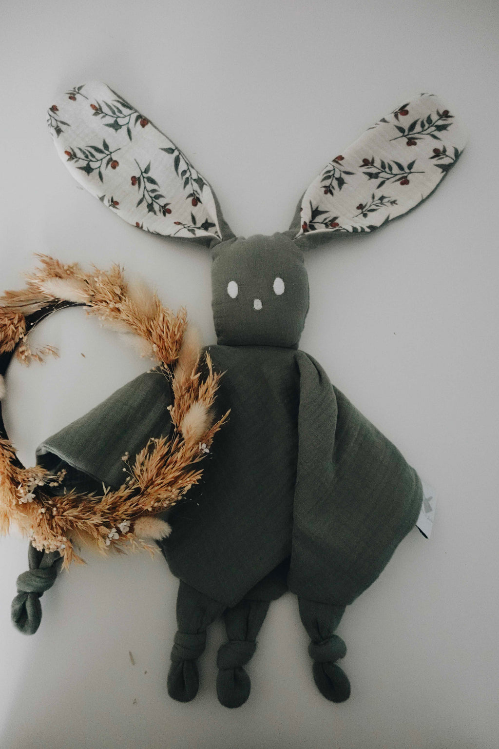 Doudou Lange Câlin Noeuds - Clémentines