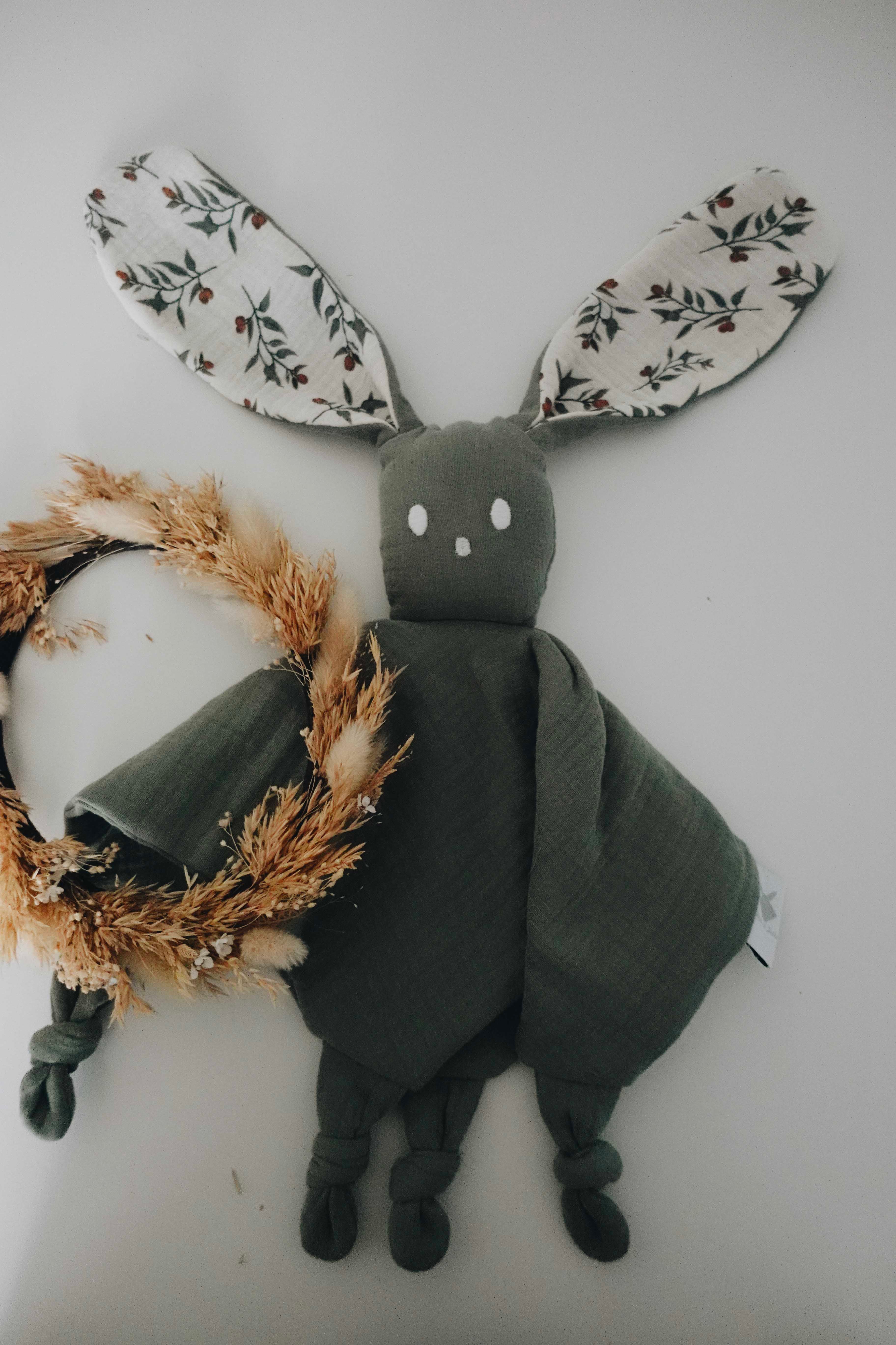 Doudou Lange Câlin Noeuds - Clémentines