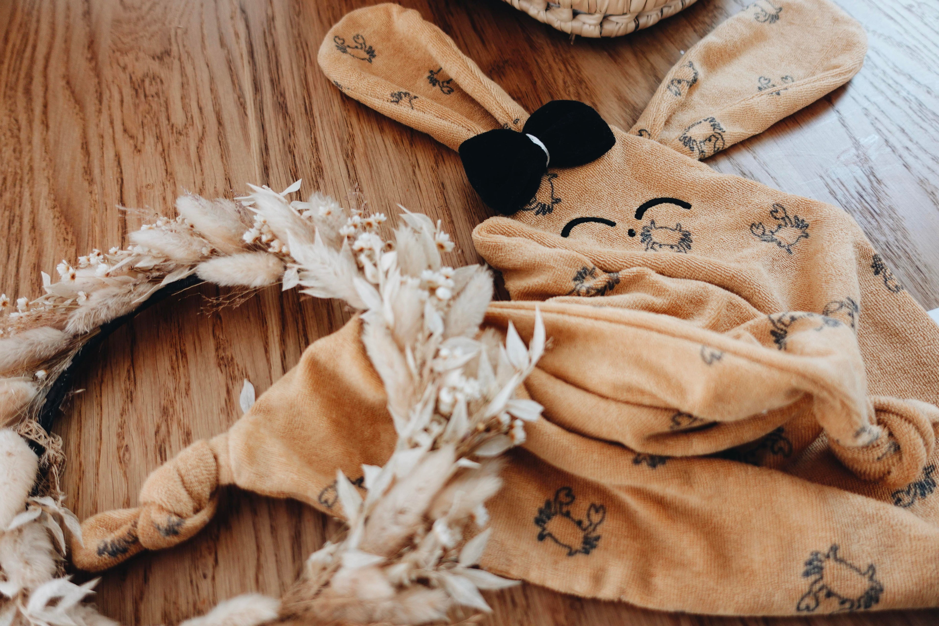 Doudou Éponge Classique Noeuds - Crabs