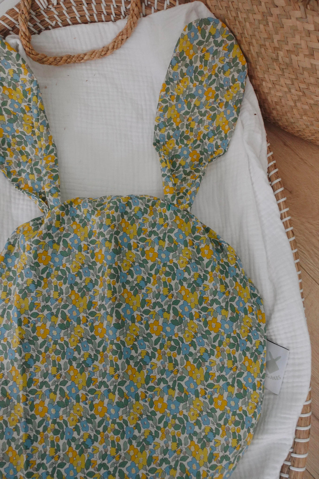 Petit Coussin Pièce unique - Liberty Betsy Yellow