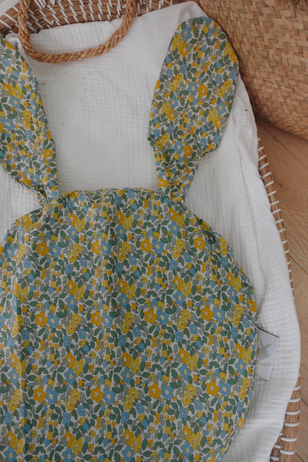 Petit Coussin Pièce unique - Liberty Betsy Yellow