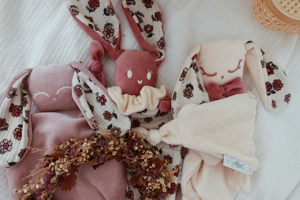 Doudou Velours Chouchou - Vintage Floral