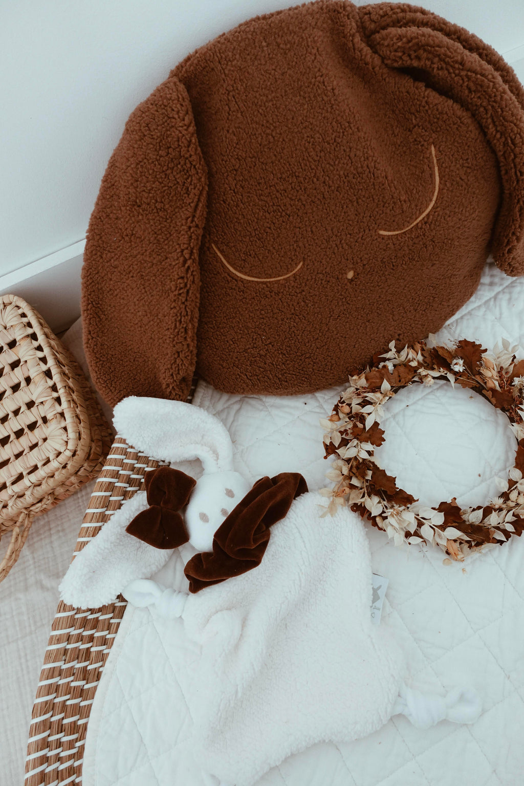 Petit Coussin Moumoute Pure - Épaisse Chocolat