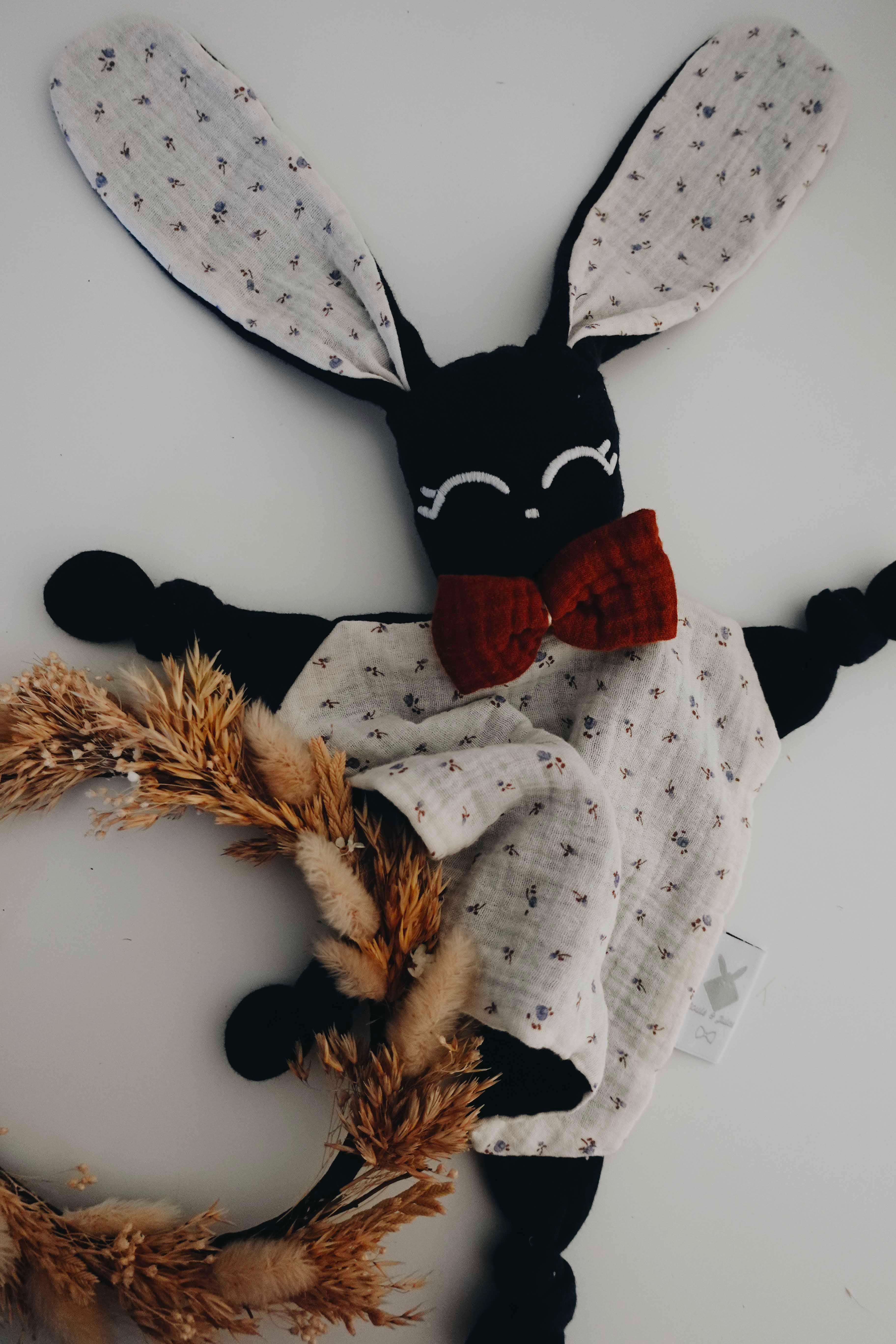 PROTOTYPE - Doudou Lange Chouchou – Blue Leaves