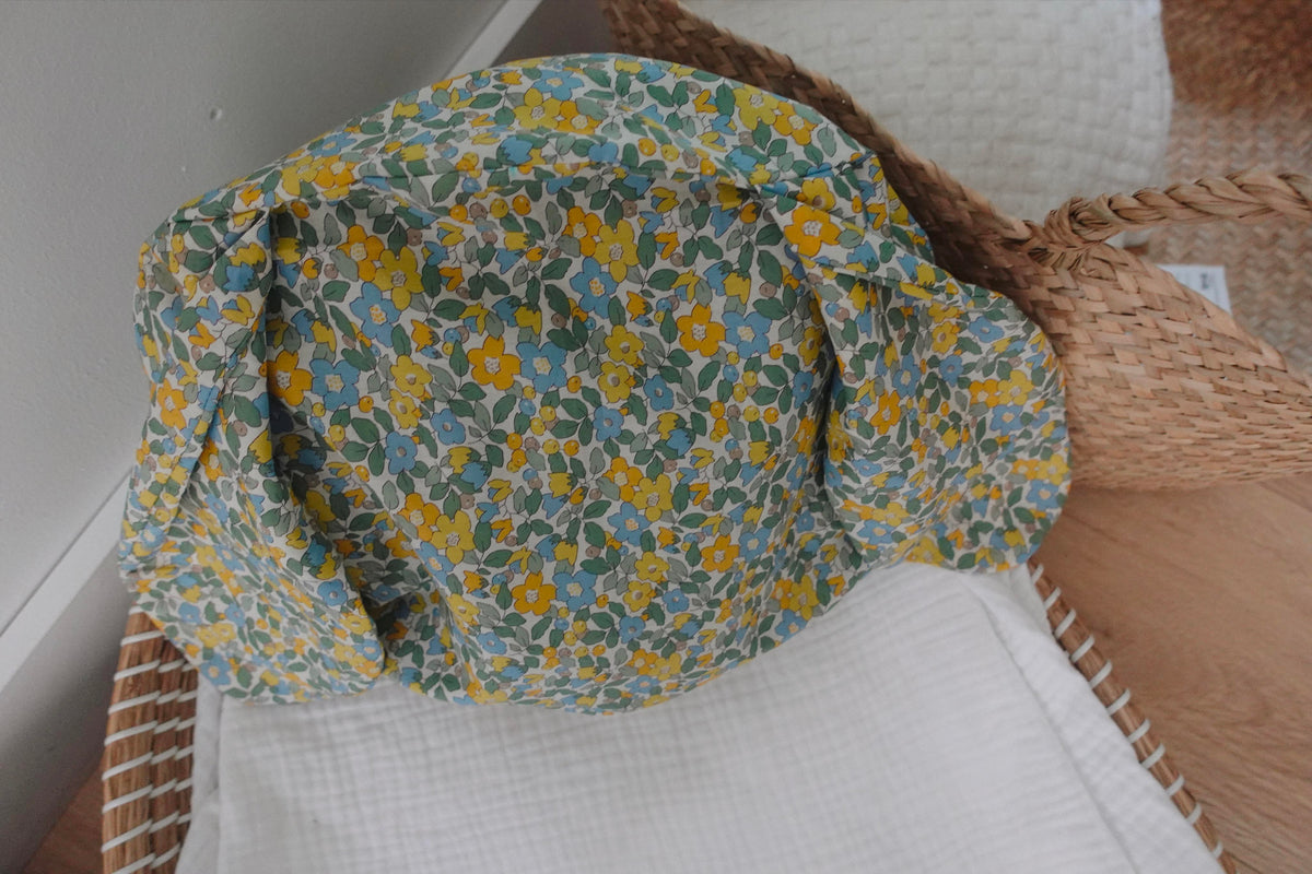 Petit Coussin Pièce unique - Liberty Betsy Yellow