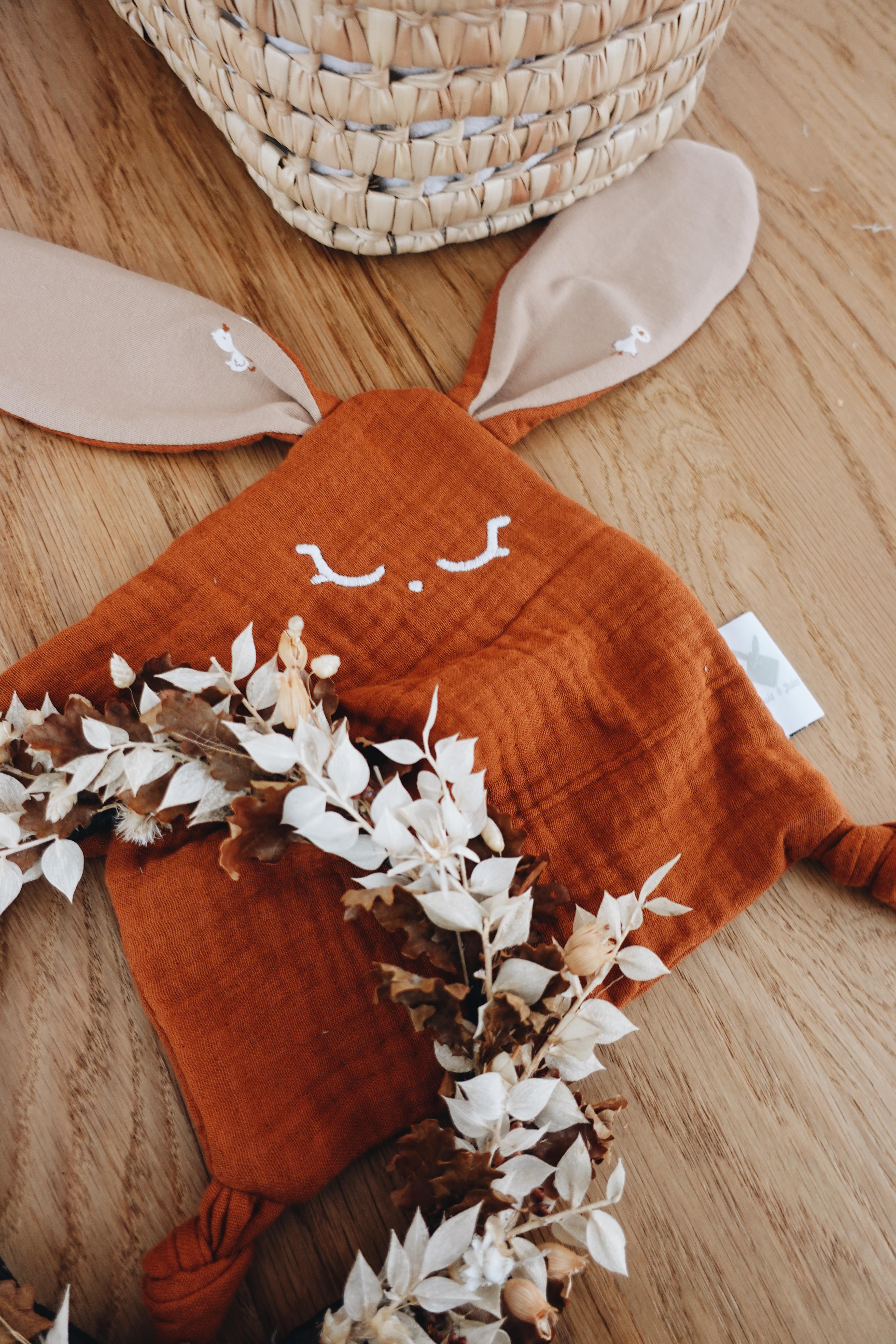 PROTOTYPE - Doudou Lange Mini Noeuds - Tiny Ducks