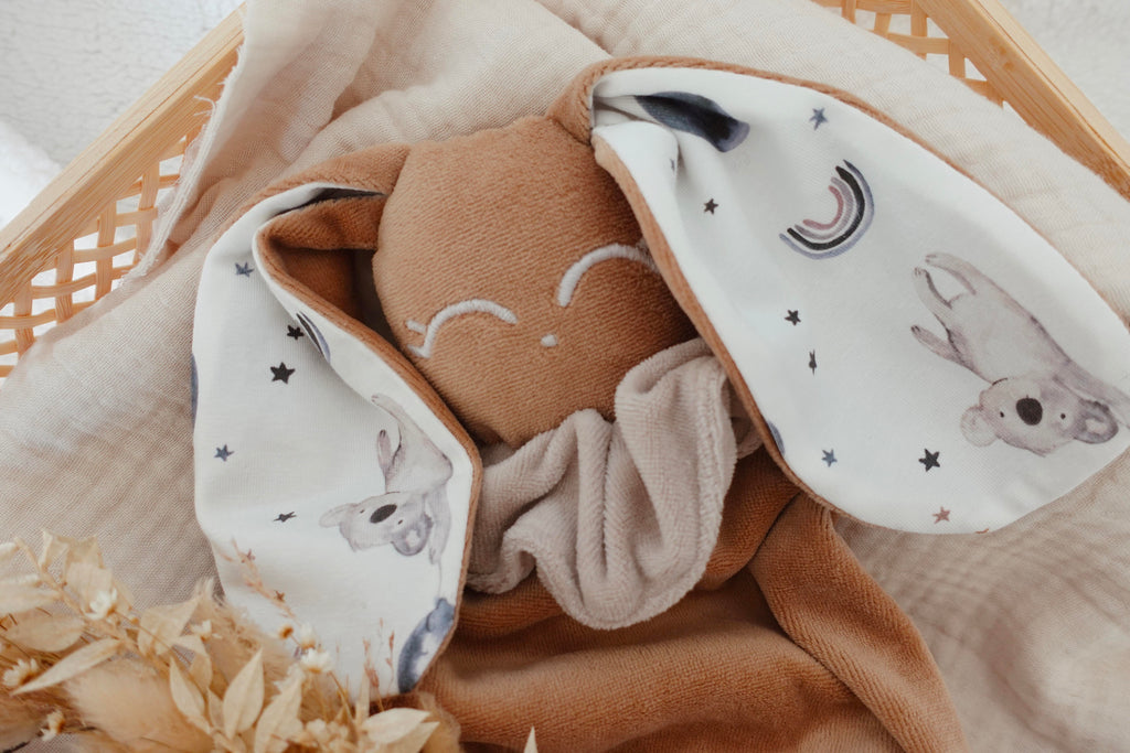 Bouillotte noyaux de cerise velours - Flying Koalas