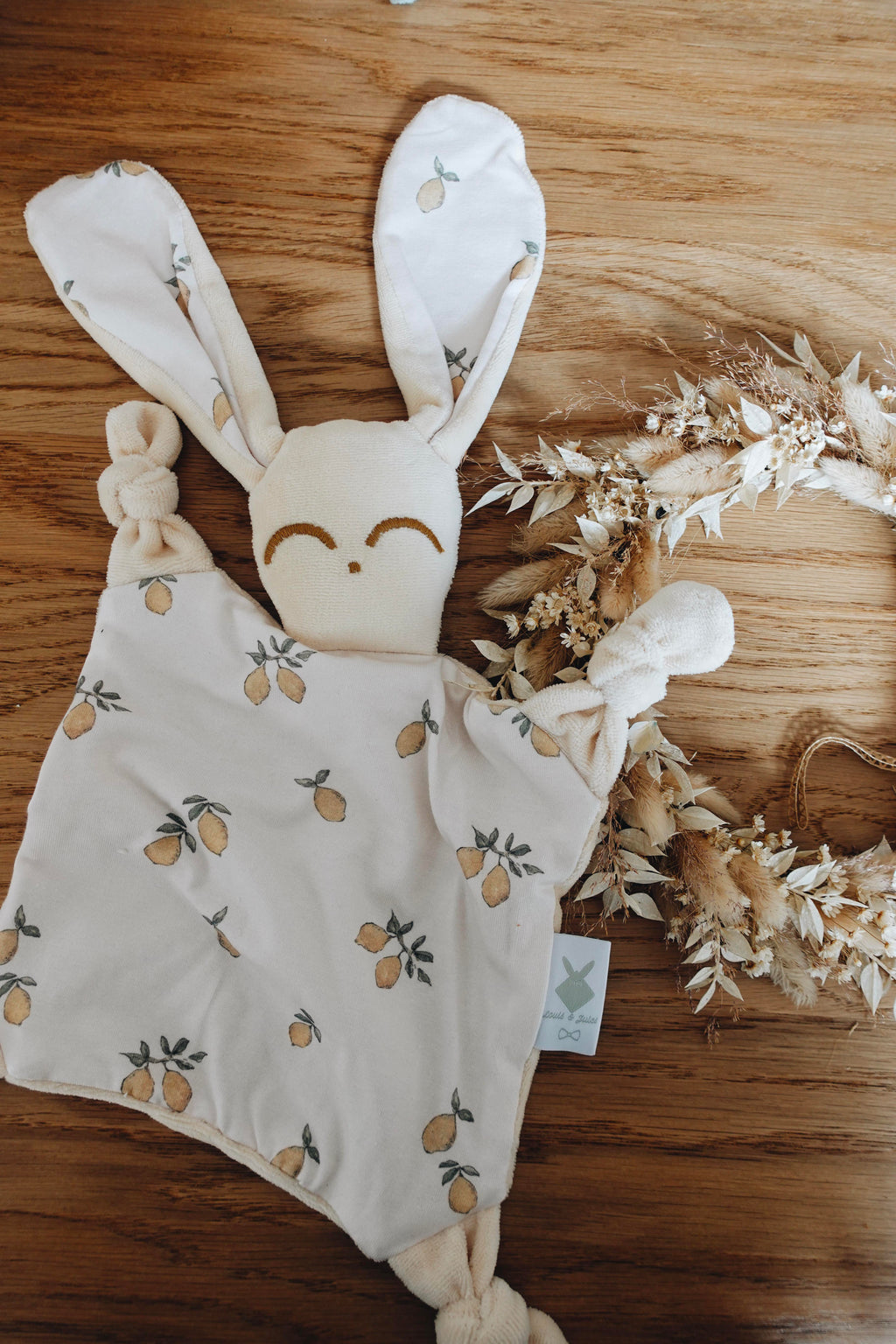 Doudou Velours Chouchou - Lemons