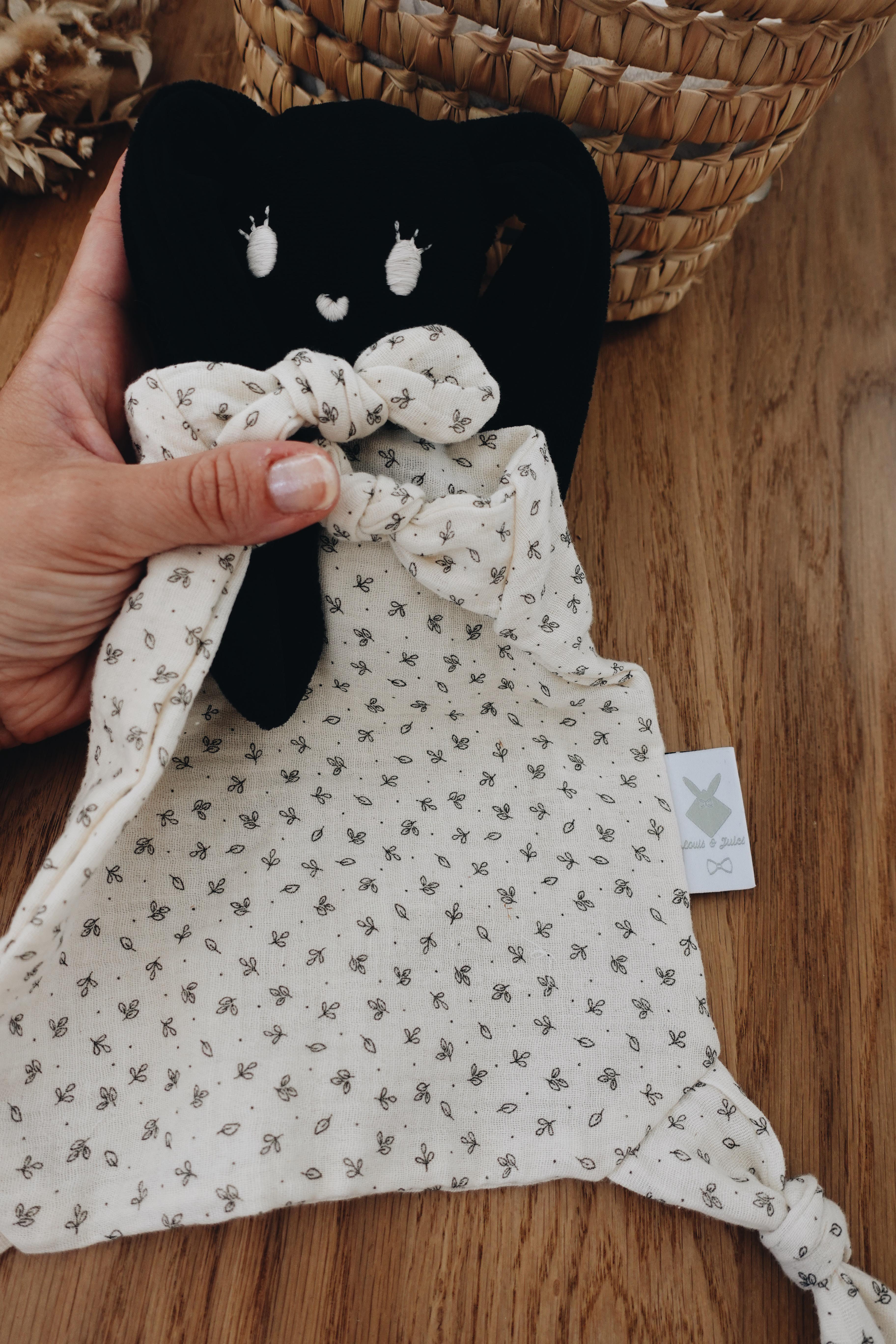 PROTOTYPE - Doudou Mousseline Feuilles