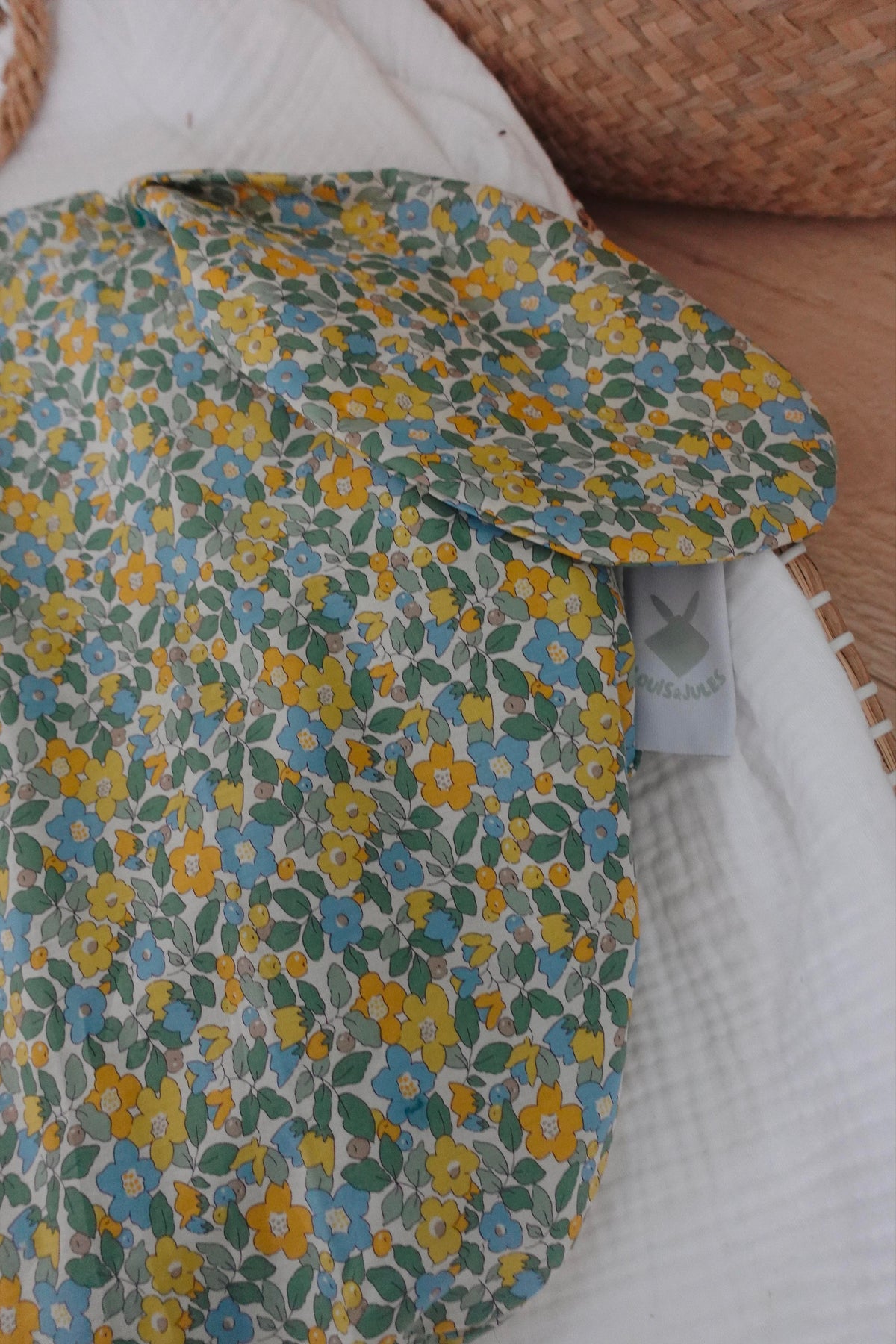 Petit Coussin Pièce unique - Liberty Betsy Yellow