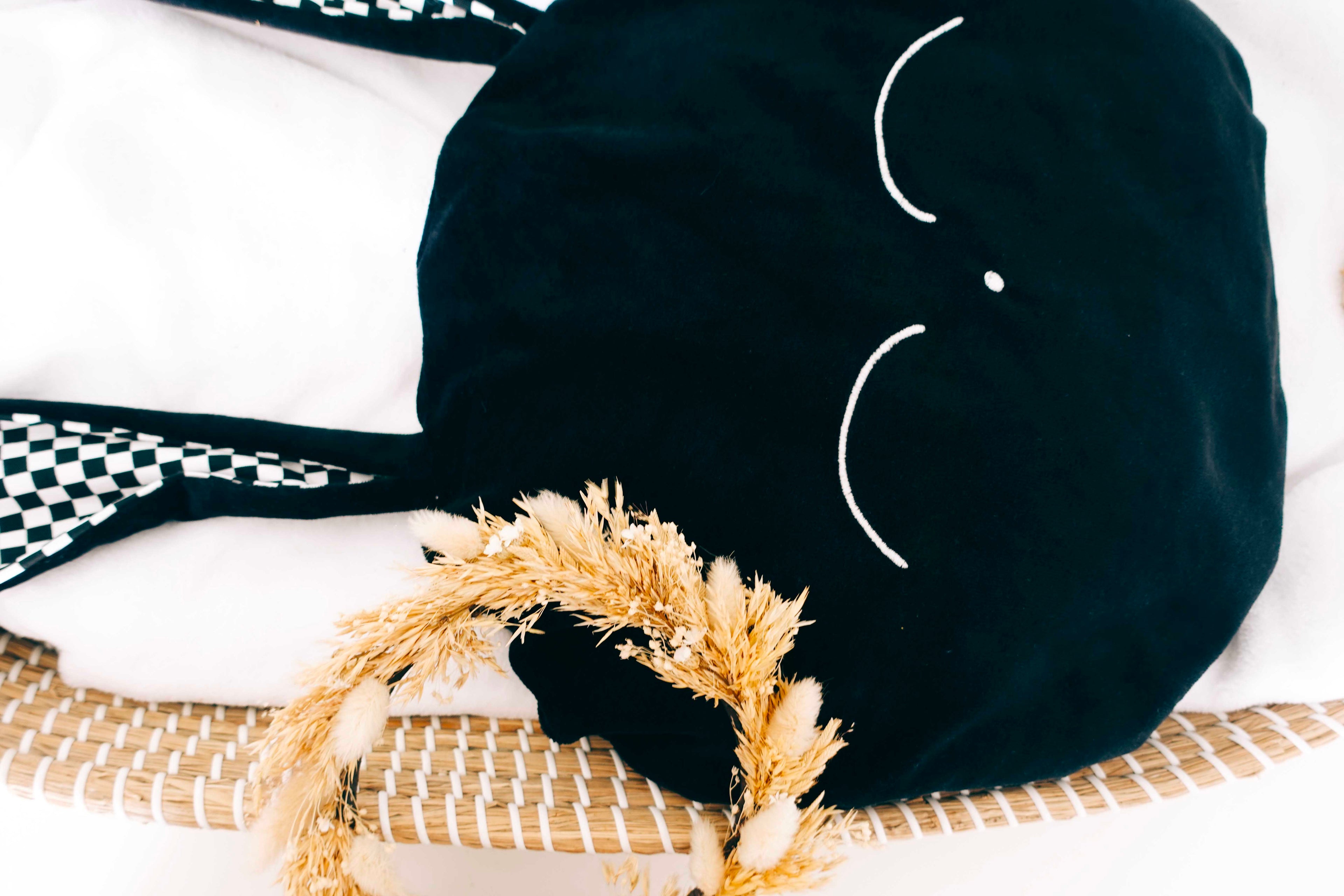 Petit Coussin Velours - Chessboard