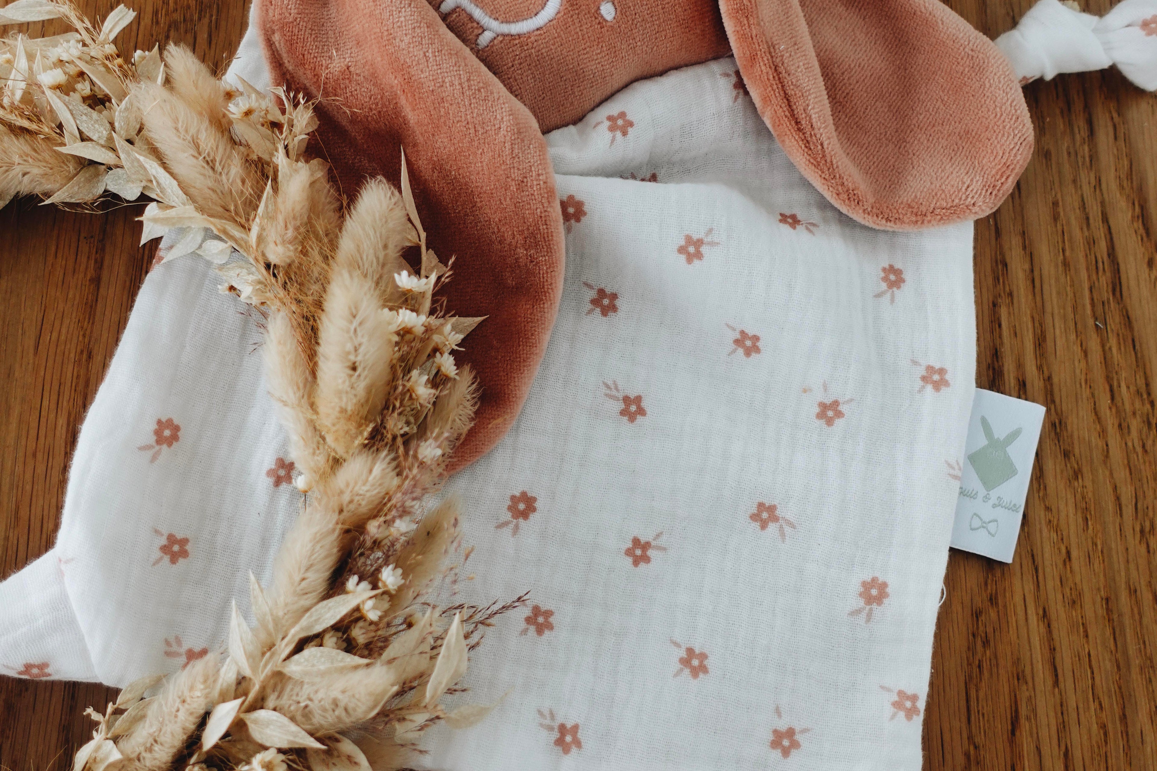 PROTOTYPE - Doudou Mousseline Ditsy Flowers
