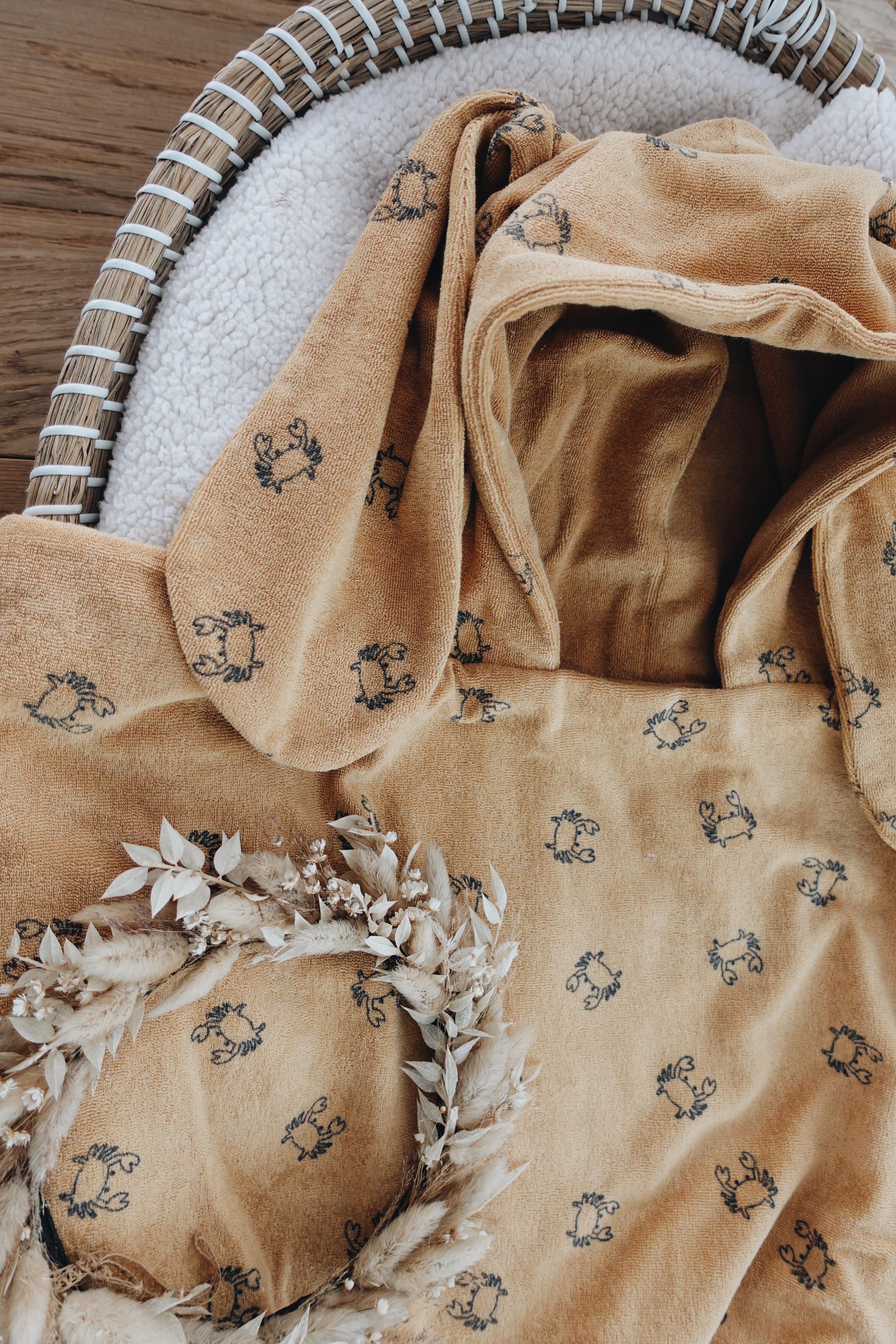 PROTOTYPE - Poncho Bain Éponge - Crabs