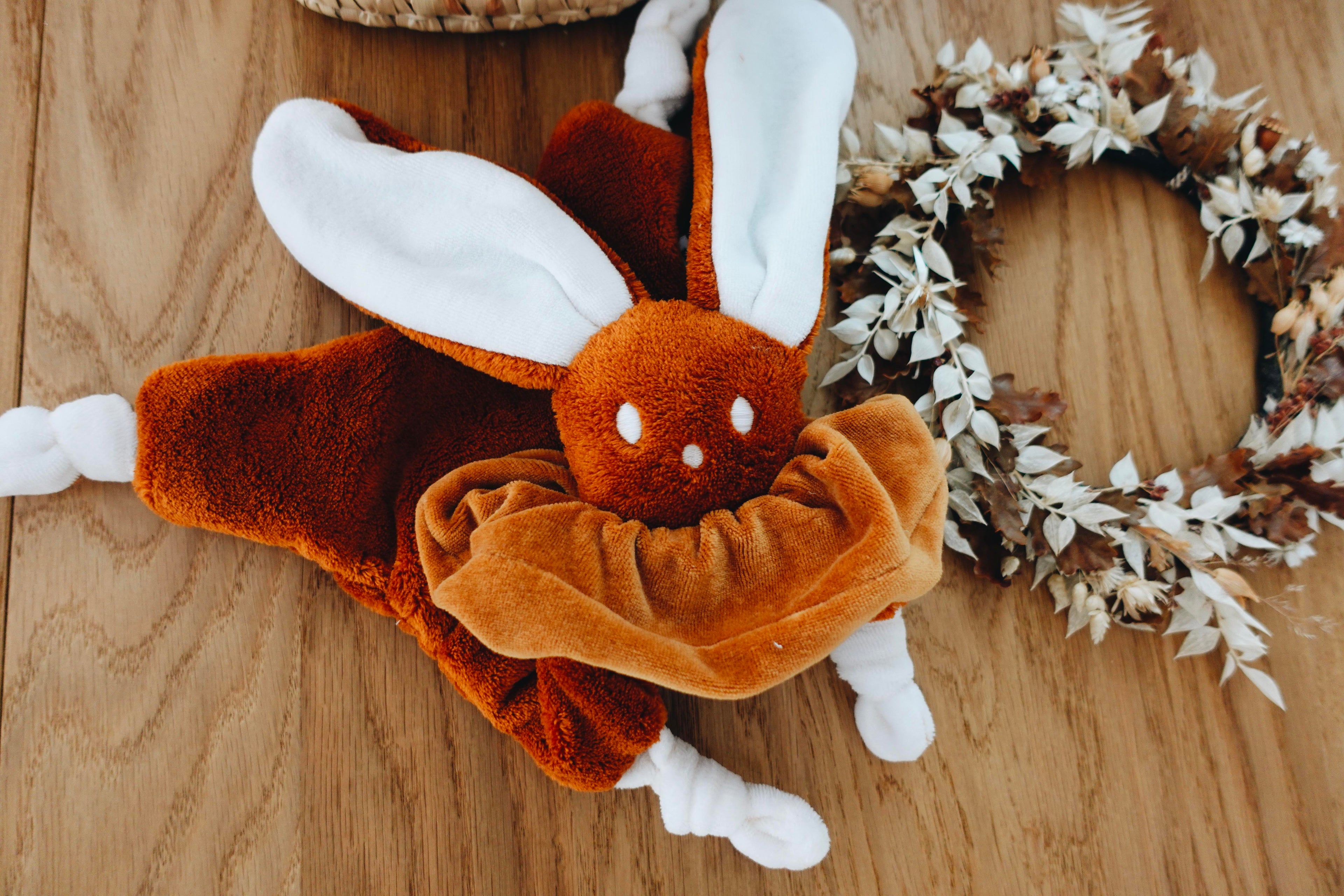 PROTOTYPE - Doudou Toudoux Blanc/Caramel