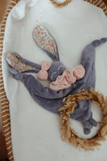 Doudou Velours Câlin Noeuds - Blush et Pastel