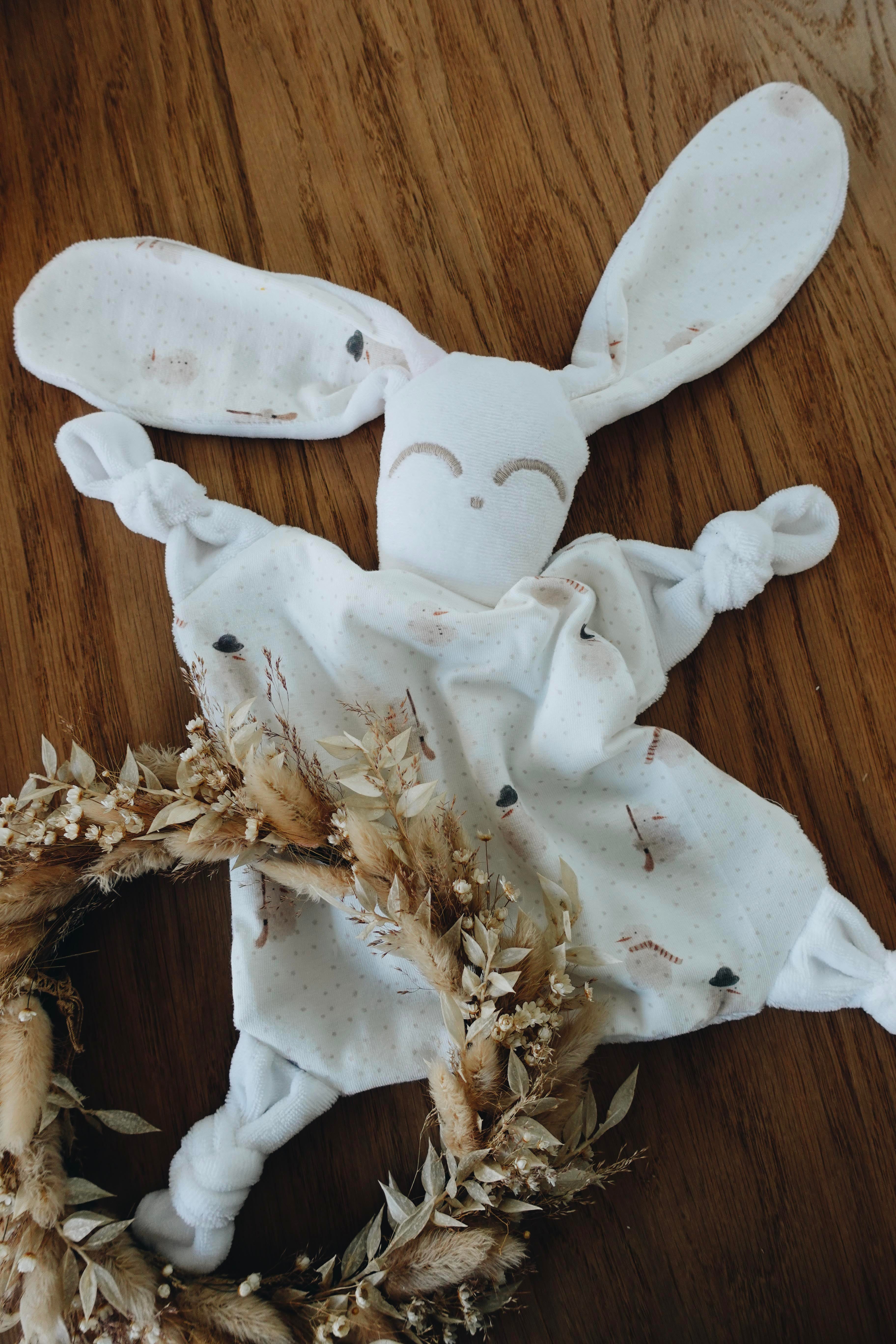 PROTOTYPE - Doudou Velours Chouchou - Snowman