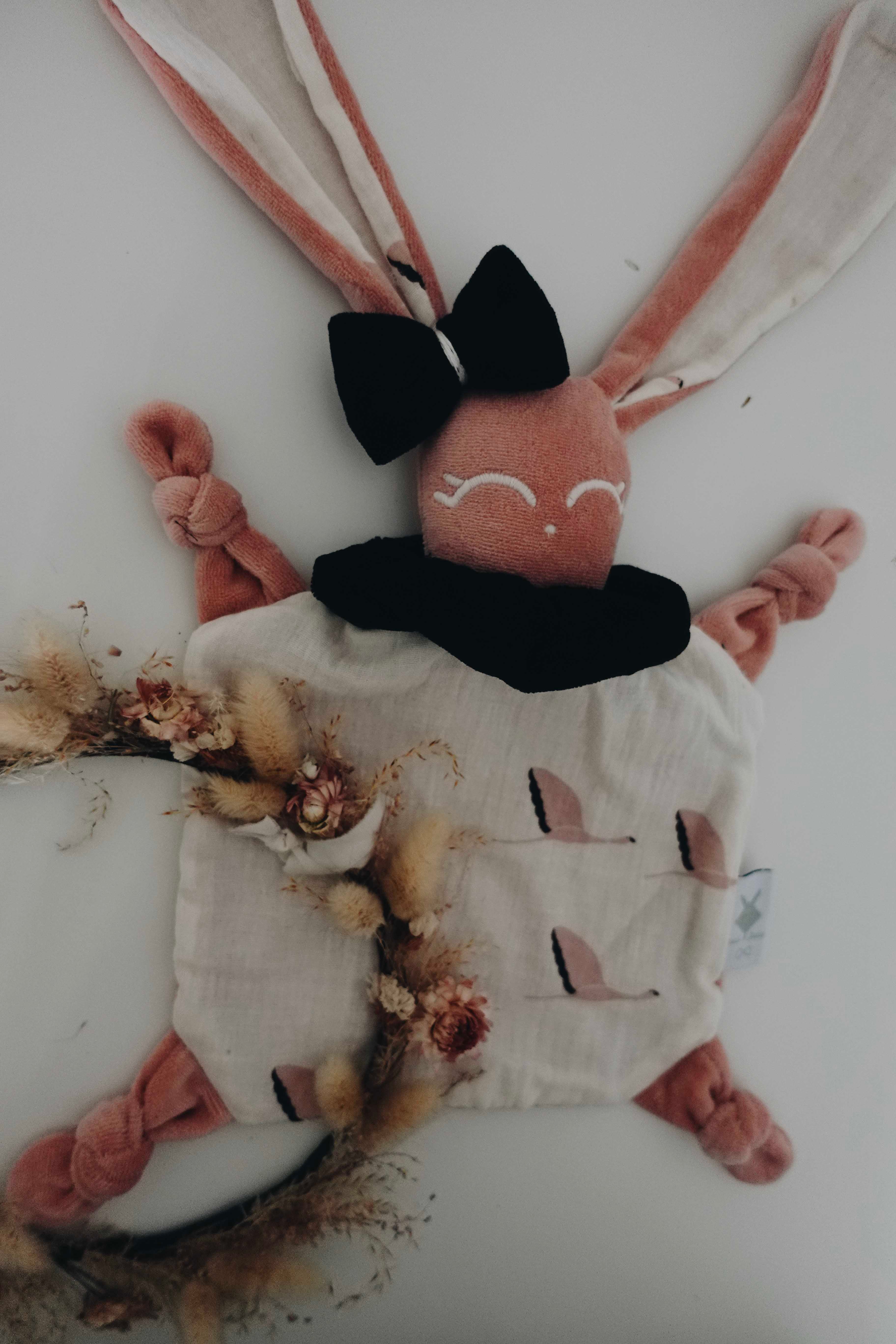 Doudou Velours Chouchou – Flamands Rose