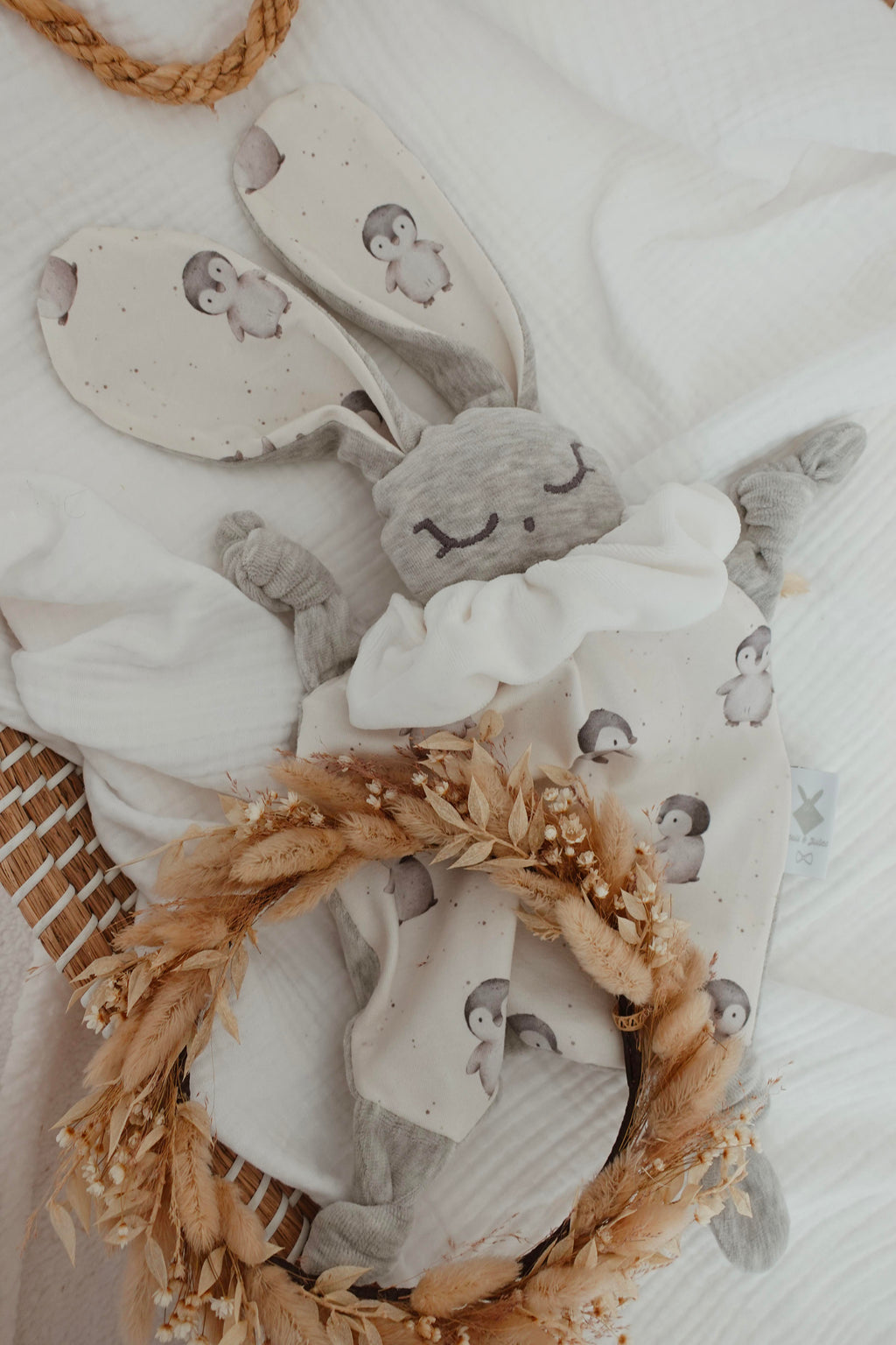 Doudou Velours Chouchou - Pinguins