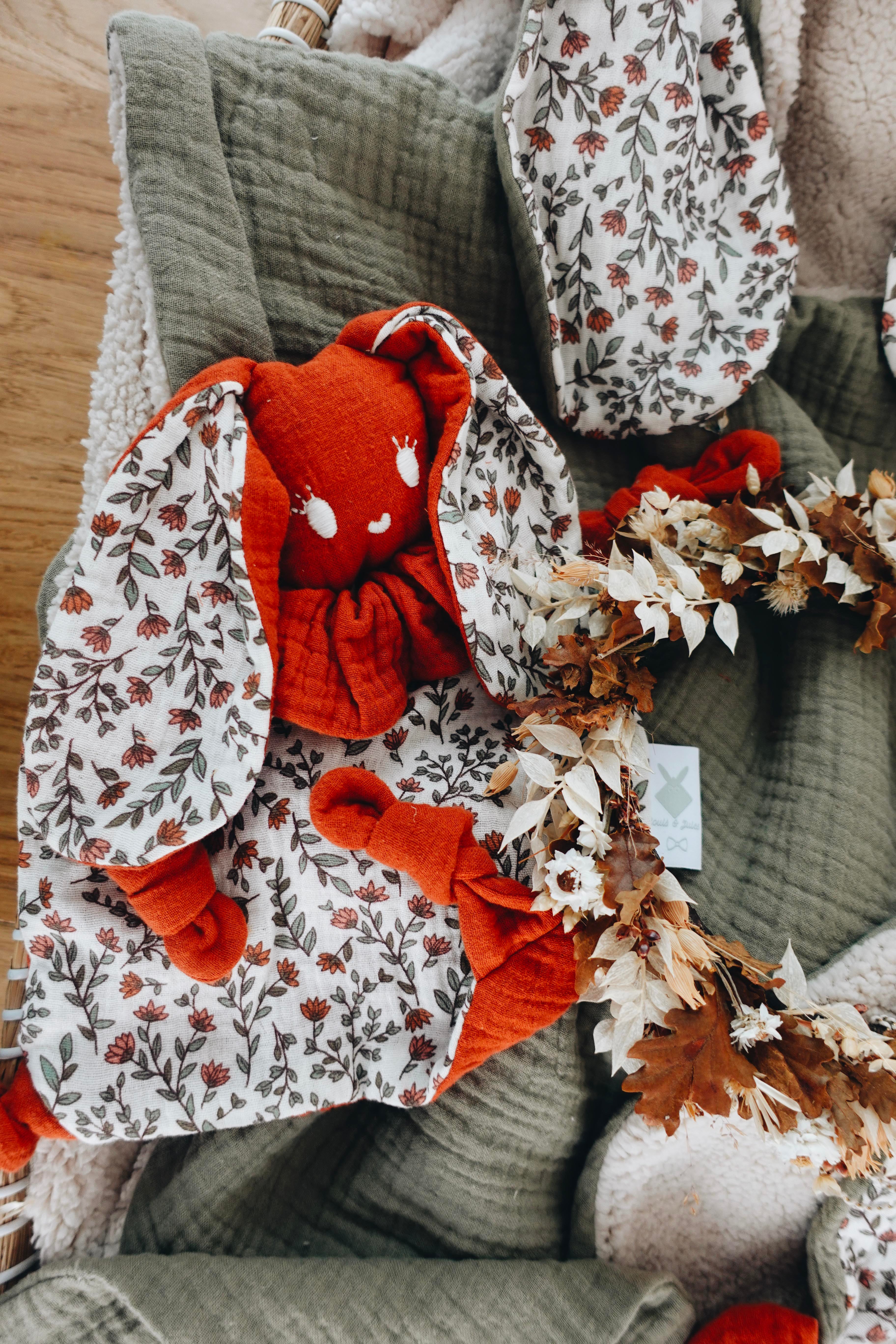 PROTOTYPE - Doudou Lange Chouchou – Terracotta Petals