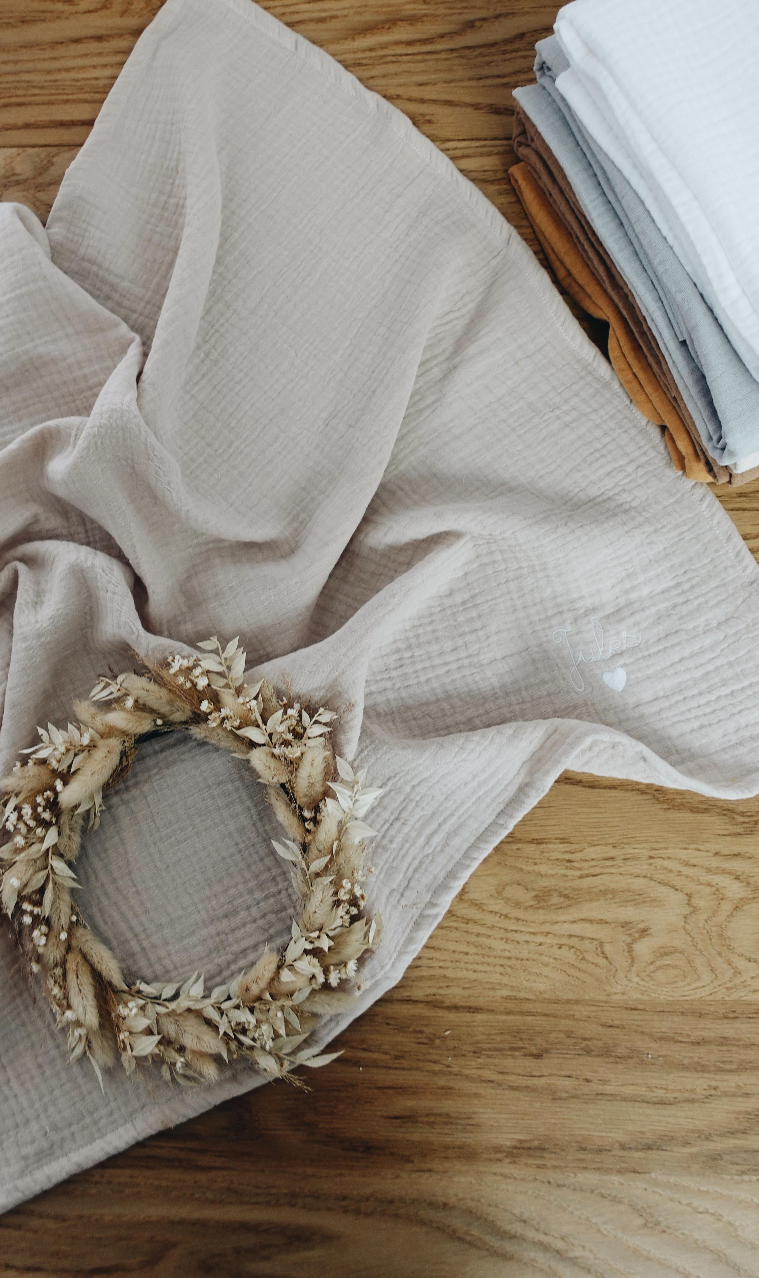 Lange Brodé Personnalisé