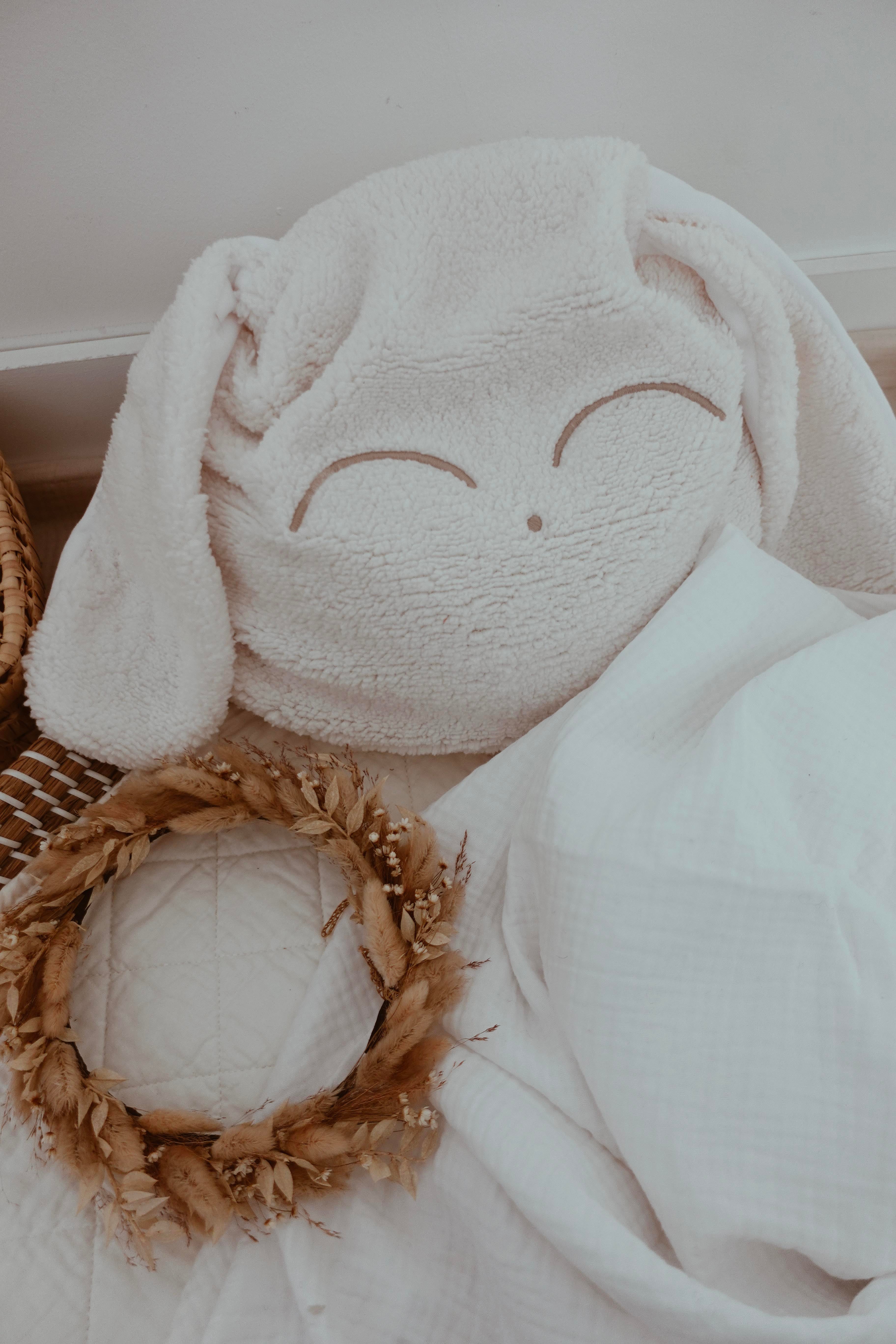 Petit Coussin Moumoute Pure - Épaisse Lait