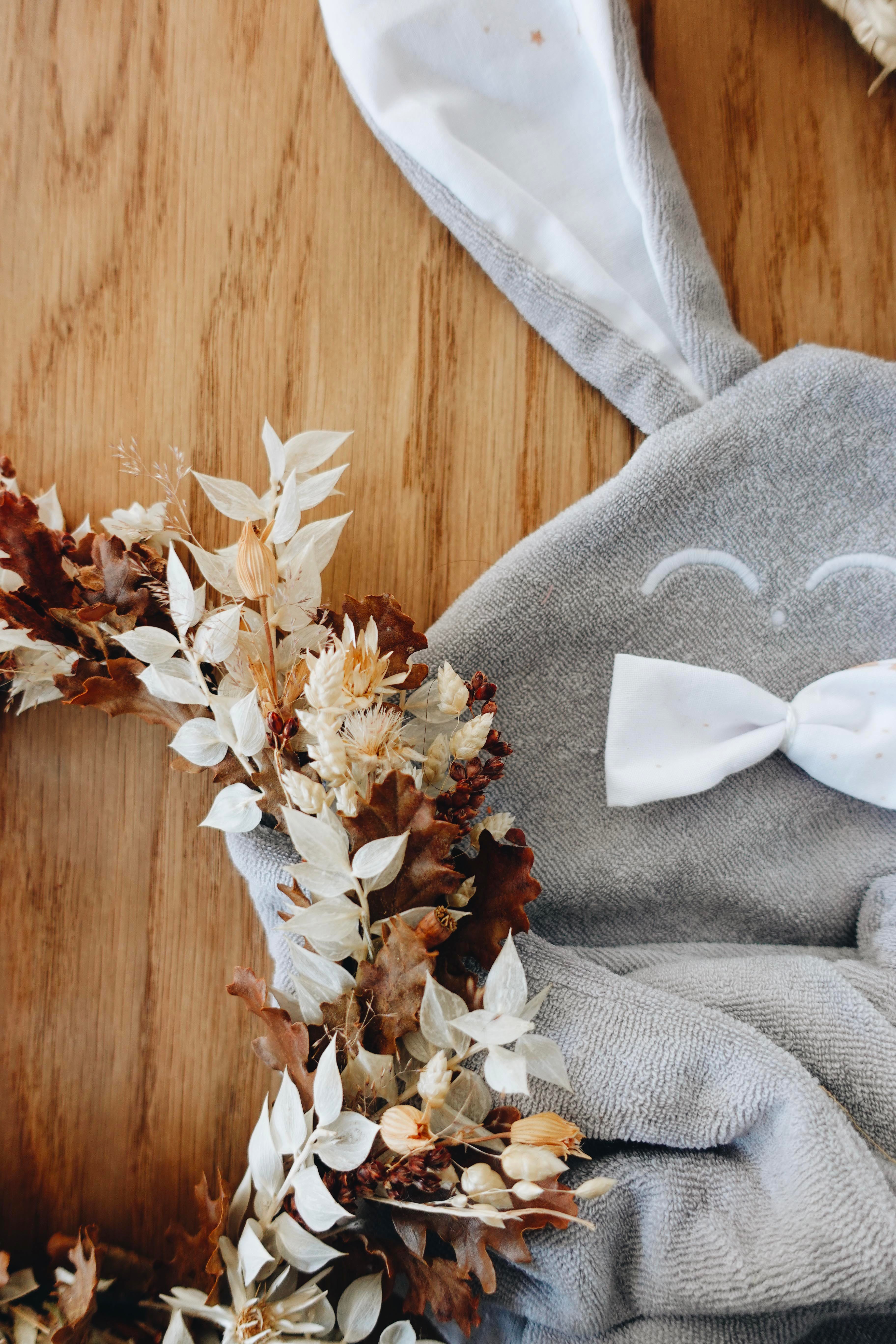 PROTOTYPE - Doudou Eponge Cocooning Noeuds - Cygne étoilé