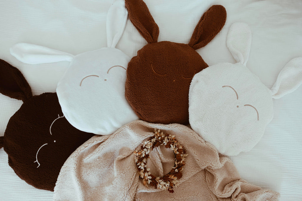 Petit Coussin Moumoute Pure - Épaisse Châtaigne