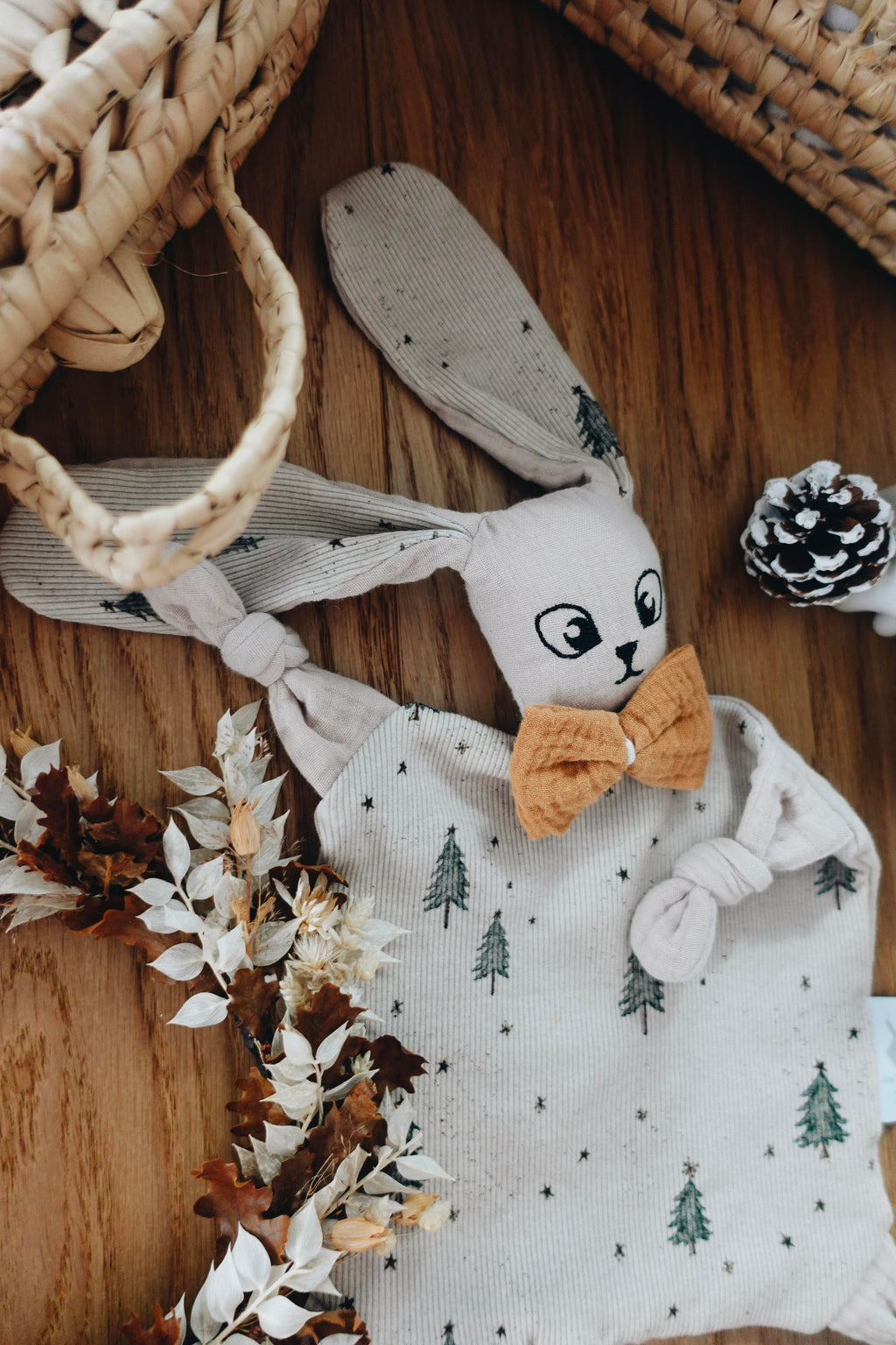 PROTOTYPE - Doudou lange Chouchou - Sapin