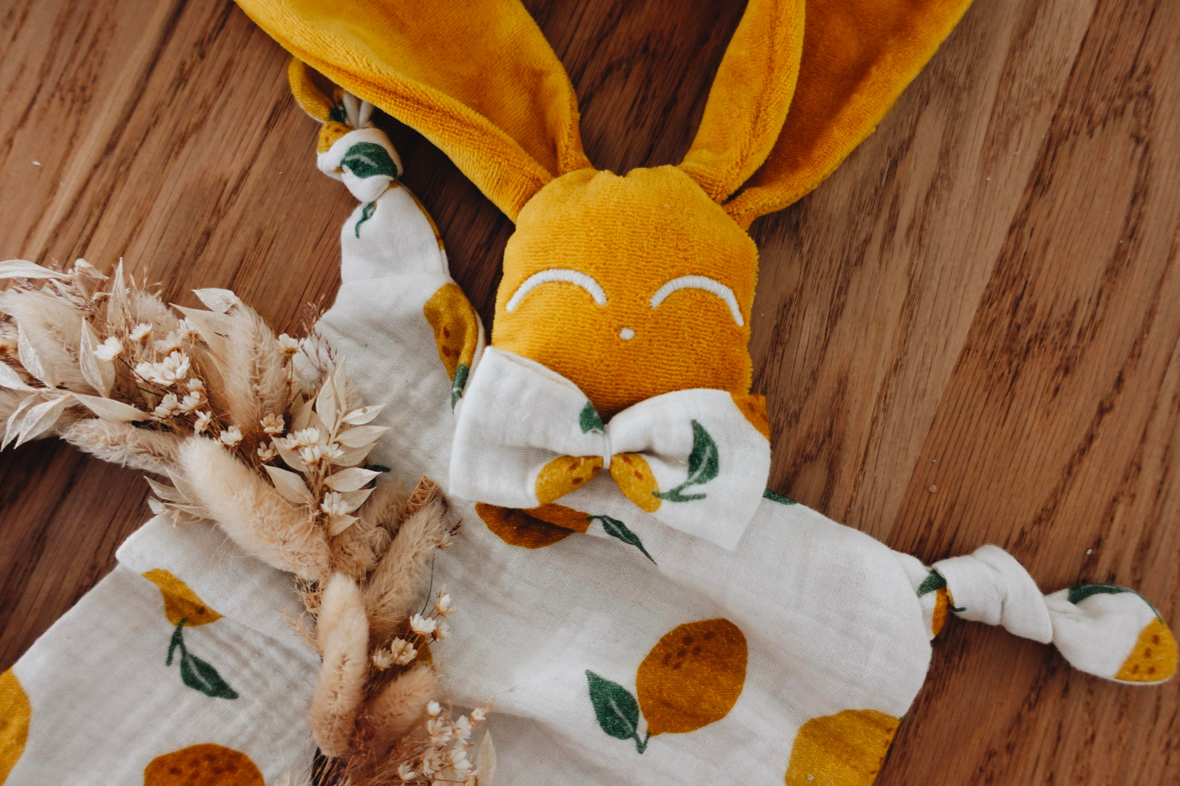 PROTOTYPE - Doudou Mousseline Big Lemons