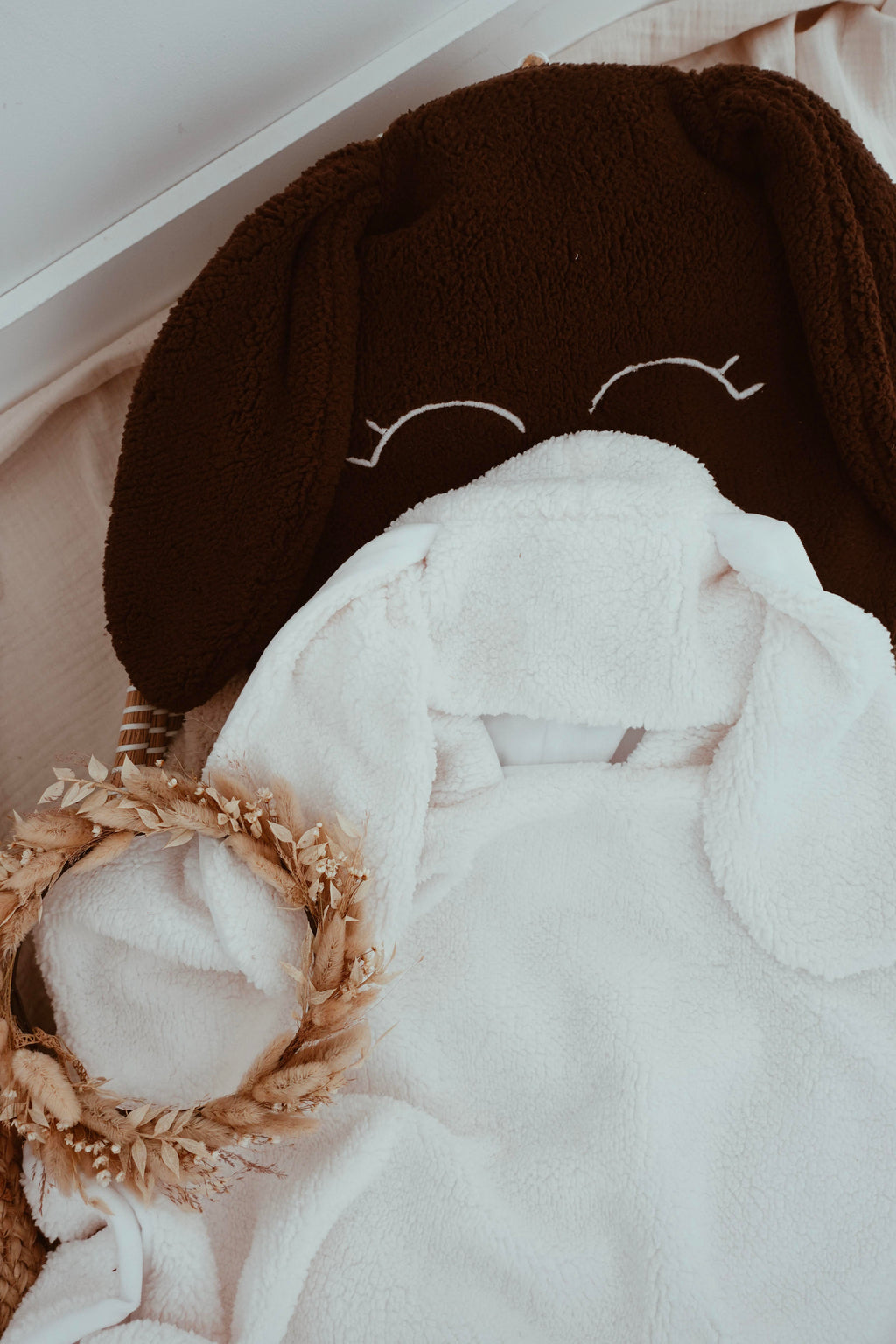 Poncho Pure - Moumoute épaisse Lait