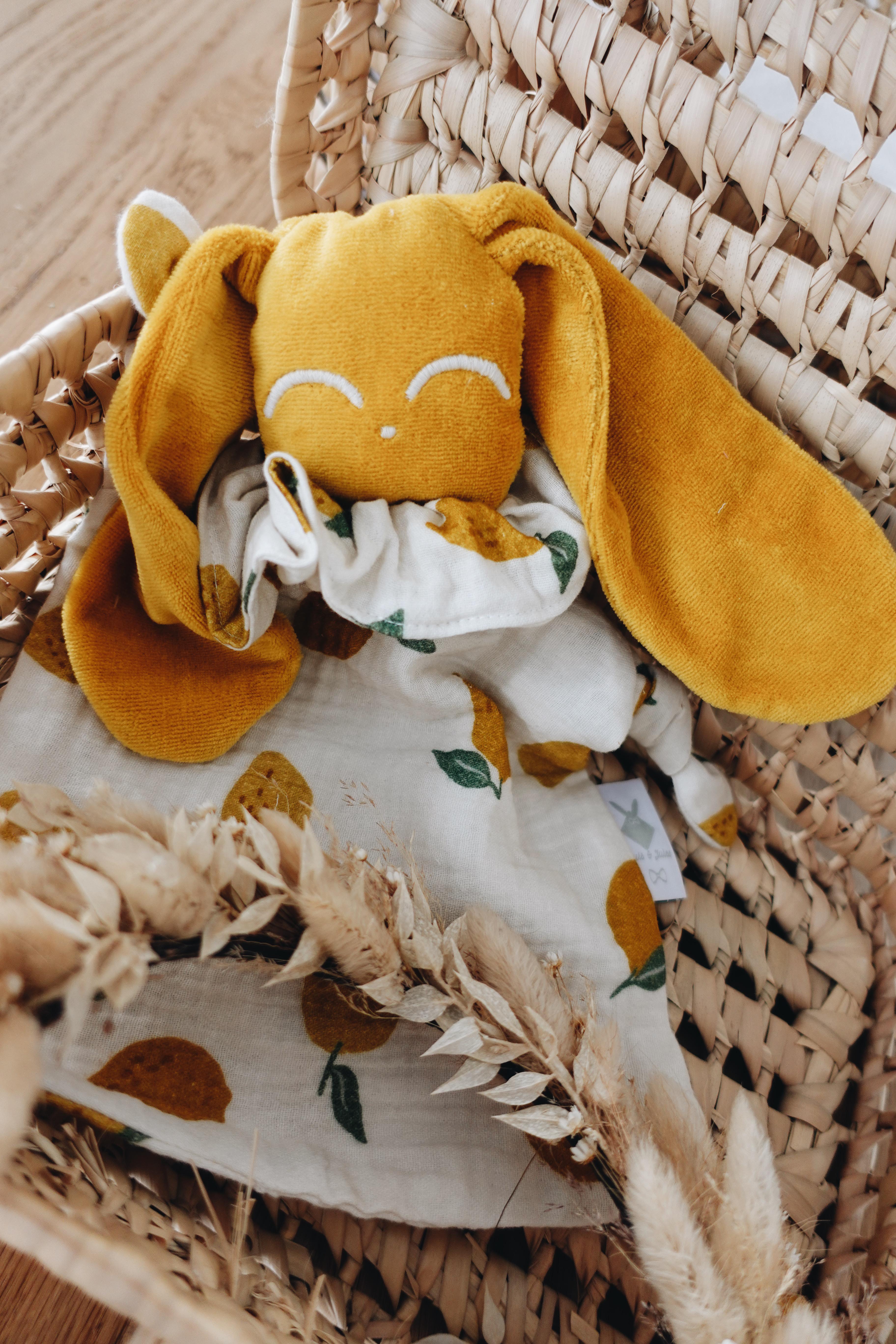 PROTOTYPE - Doudou Mousseline Big Lemons