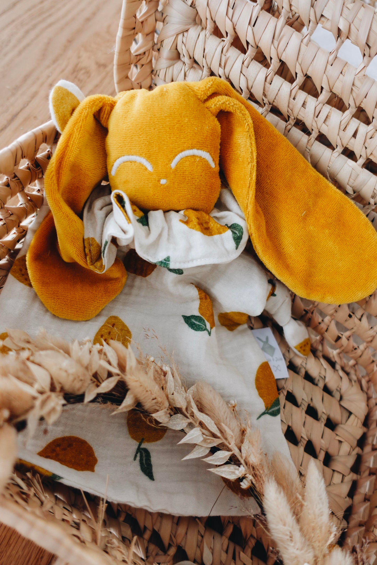 Doudou Mousseline Big Lemons