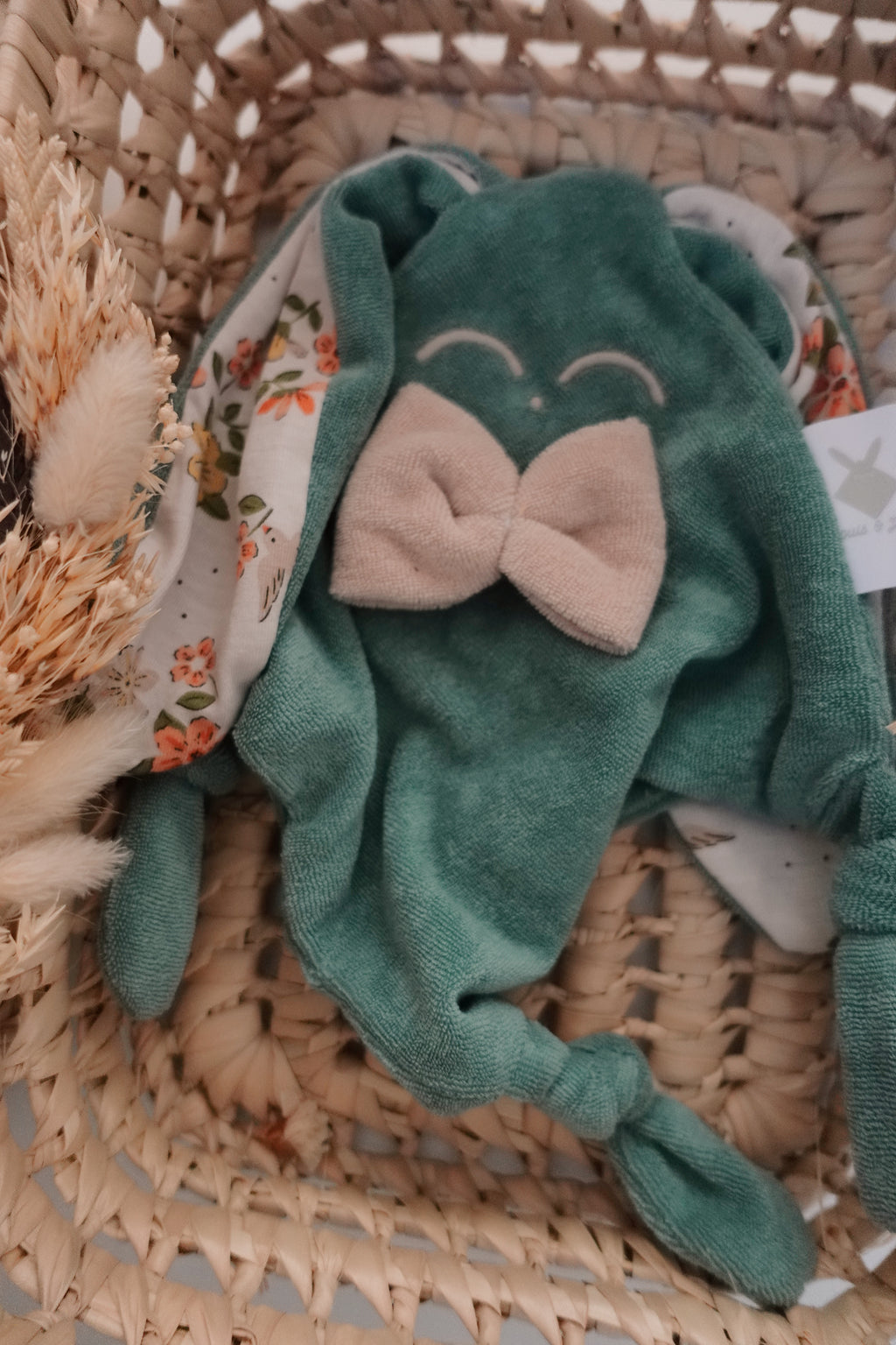 Doudou Eponge Mini Noeuds - Oisillons