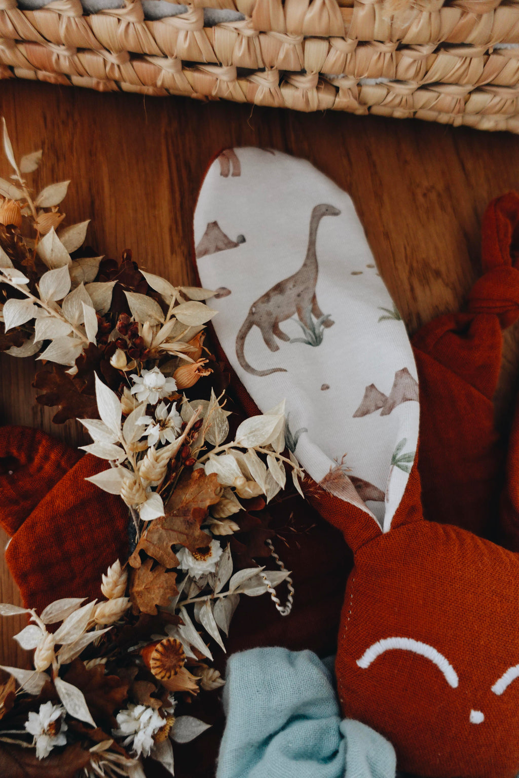 Doudou Lange Chouchou - Dino Pastel