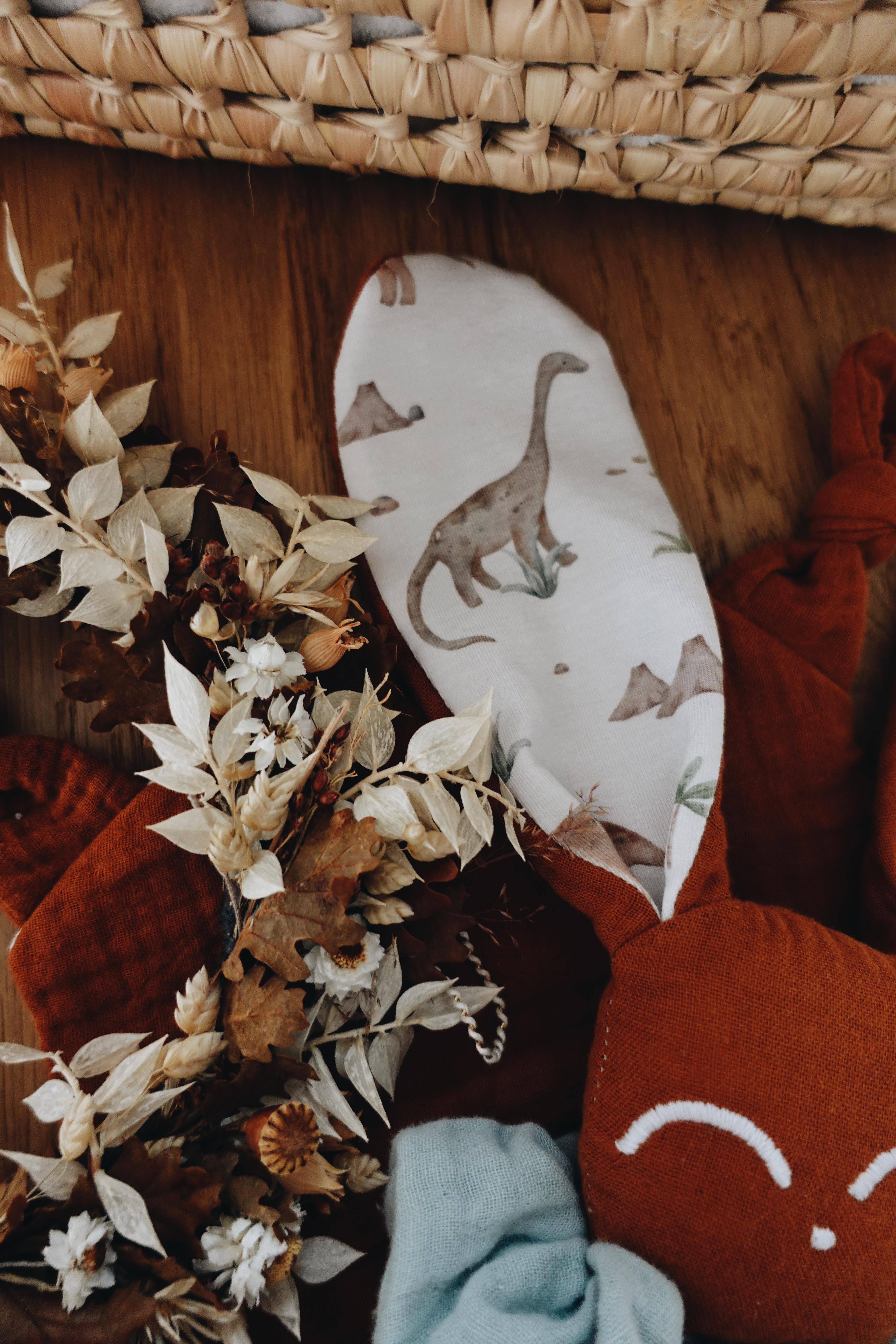 Doudou Lange Chouchou - Dino Pastel