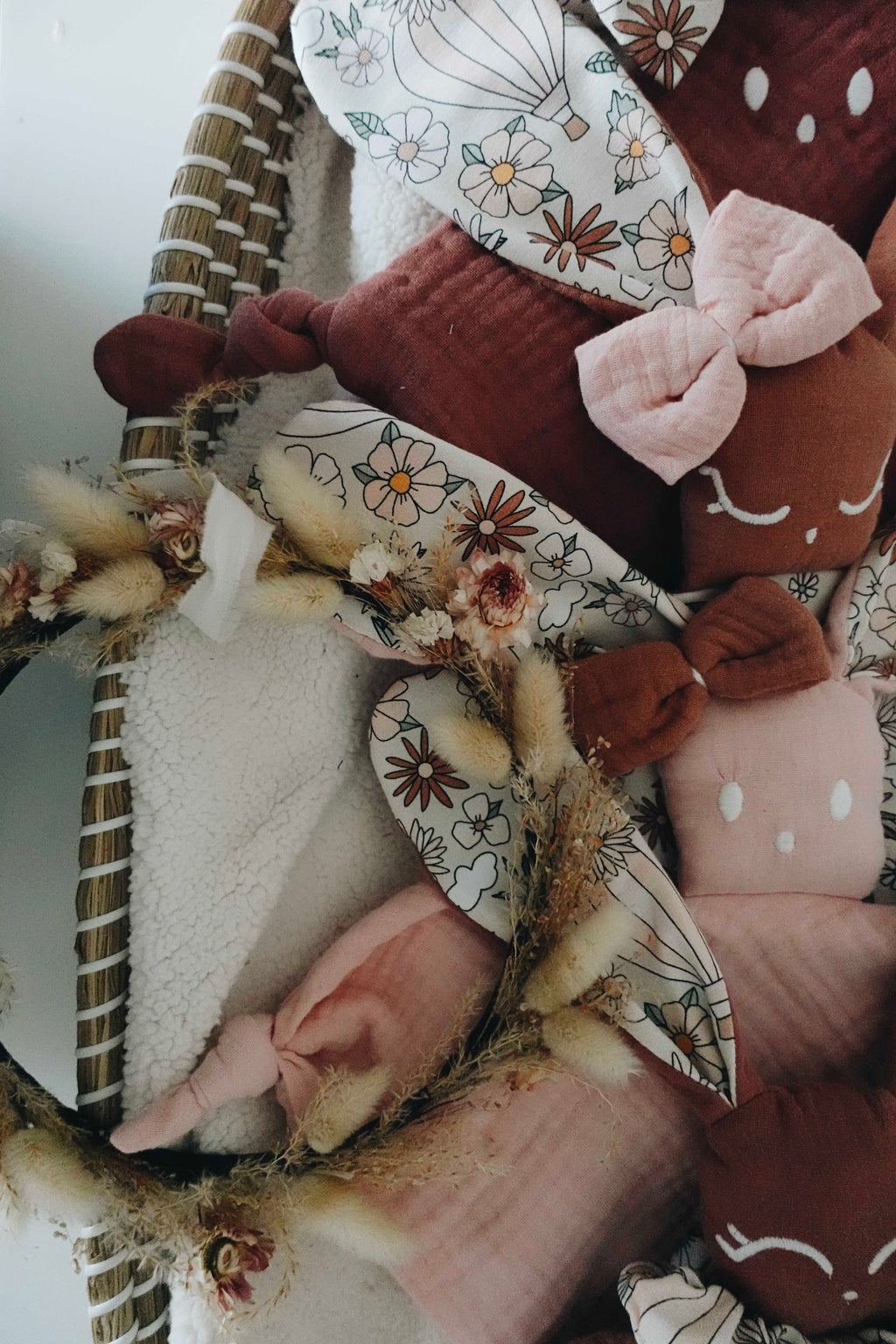 Doudou lange Gaufrette - Flower Balloons